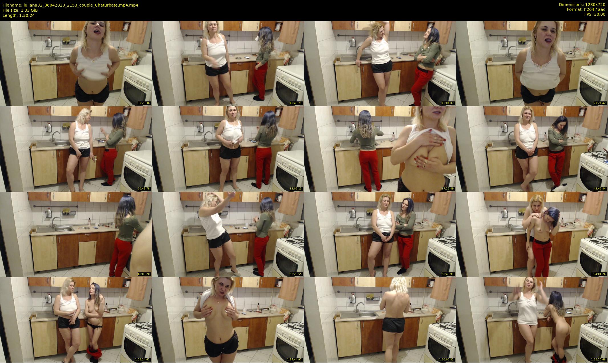 iuliana32 — 91 minute Chaturbate couple cam show recording, 720p, Apr 6, 2020