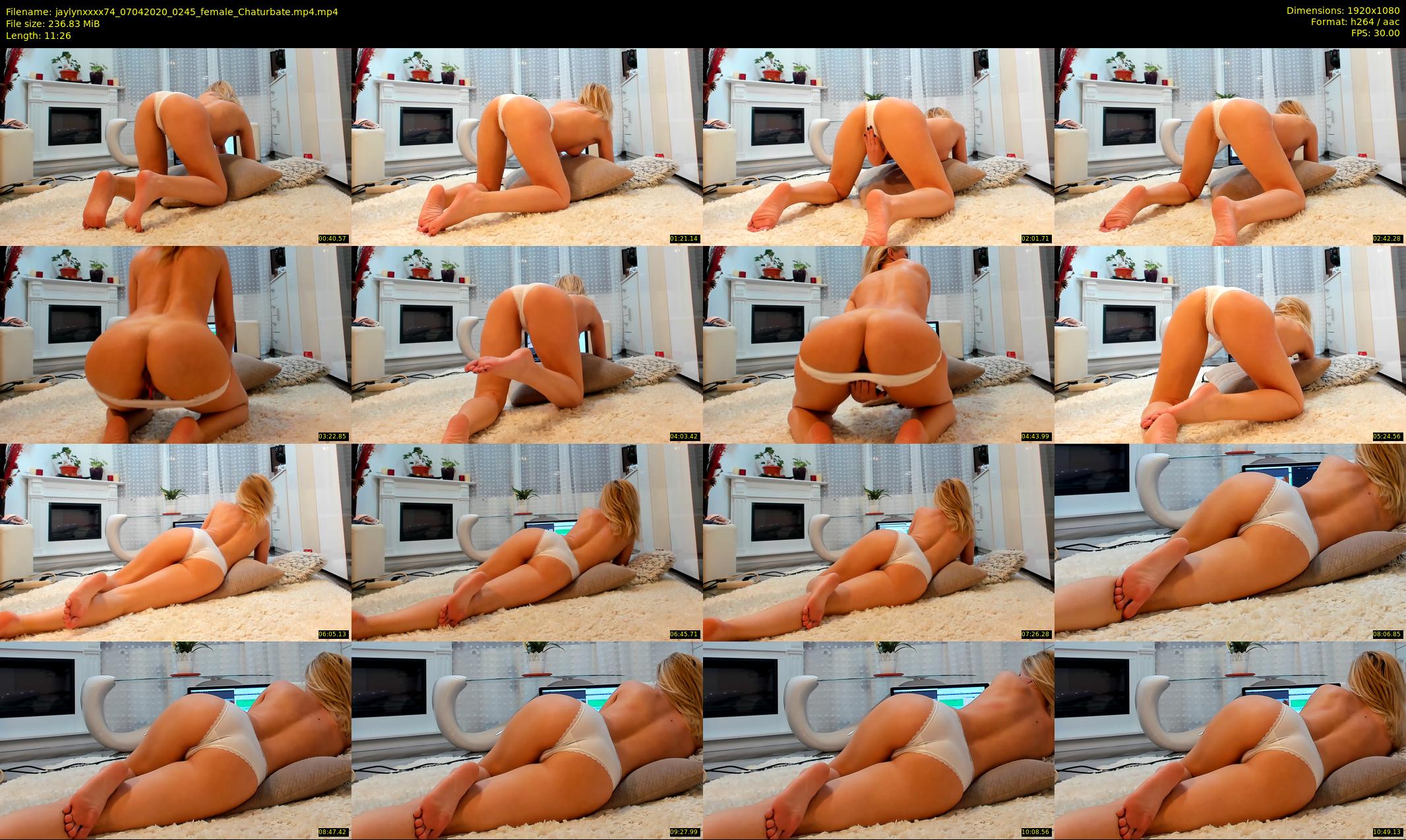 jaylynxxxx74 — 12 minute Chaturbate female cam show recording, 1080p, Apr 7, 2020