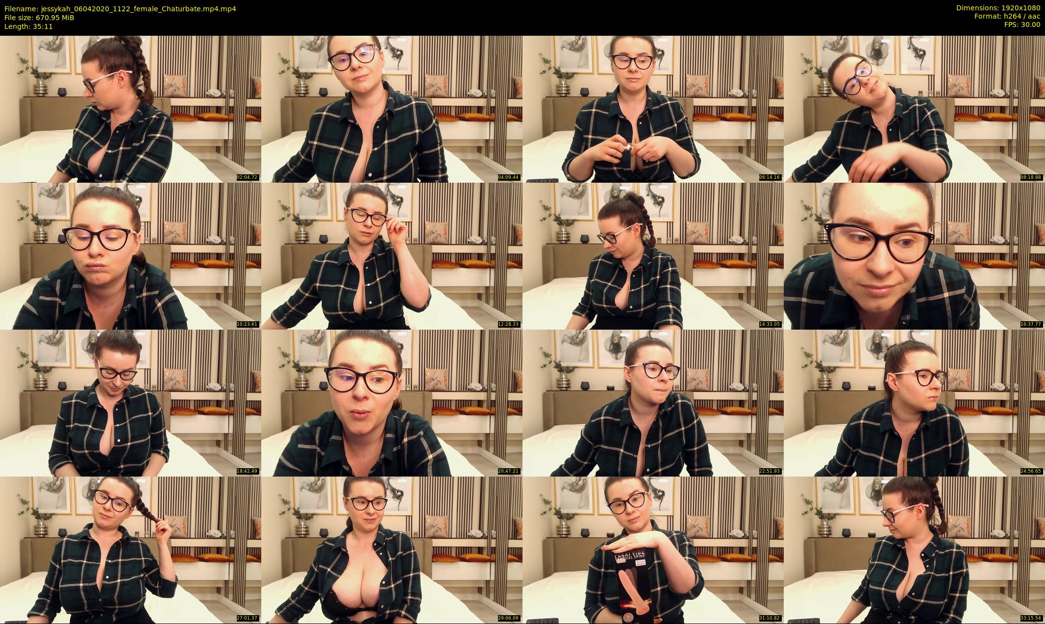 jessykah — 36 minute Chaturbate female cam show recording, 1080p, Apr 6, 2020