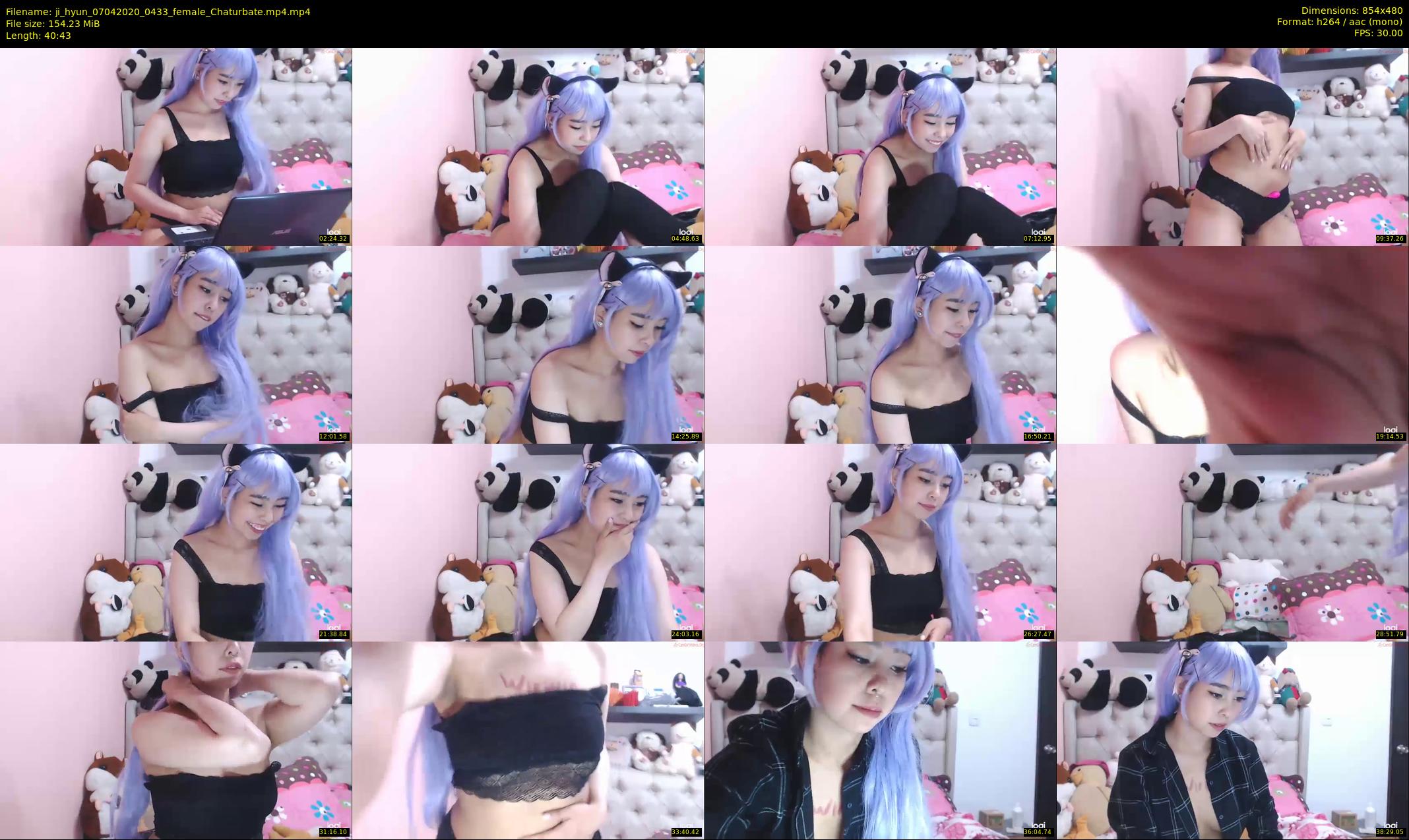 ji_hyun — 41 minute Chaturbate female cam show recording, 480p, Apr 7, 2020