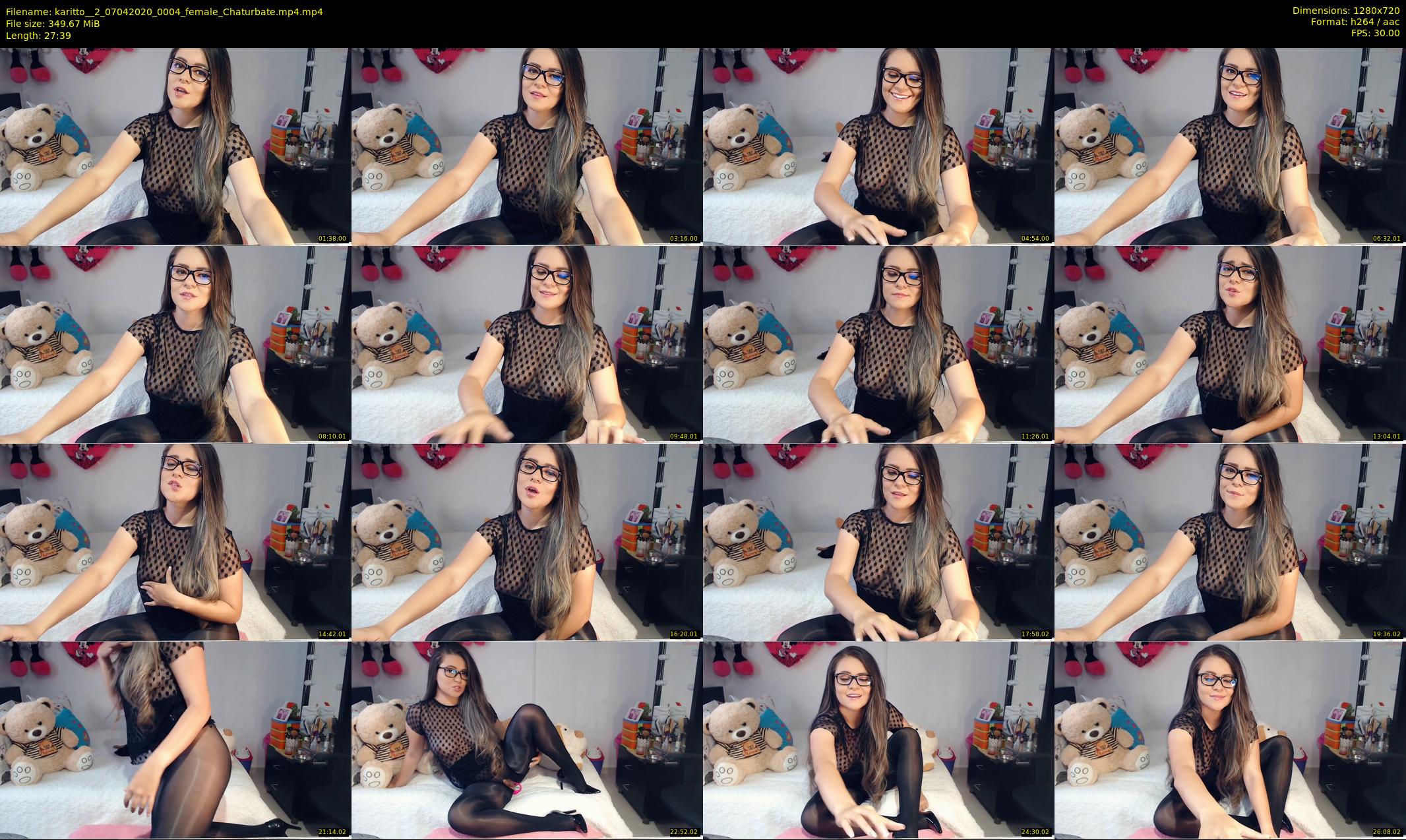 karitto__2 — 28 minute Chaturbate female cam show recording, 720p, Apr 7, 2020