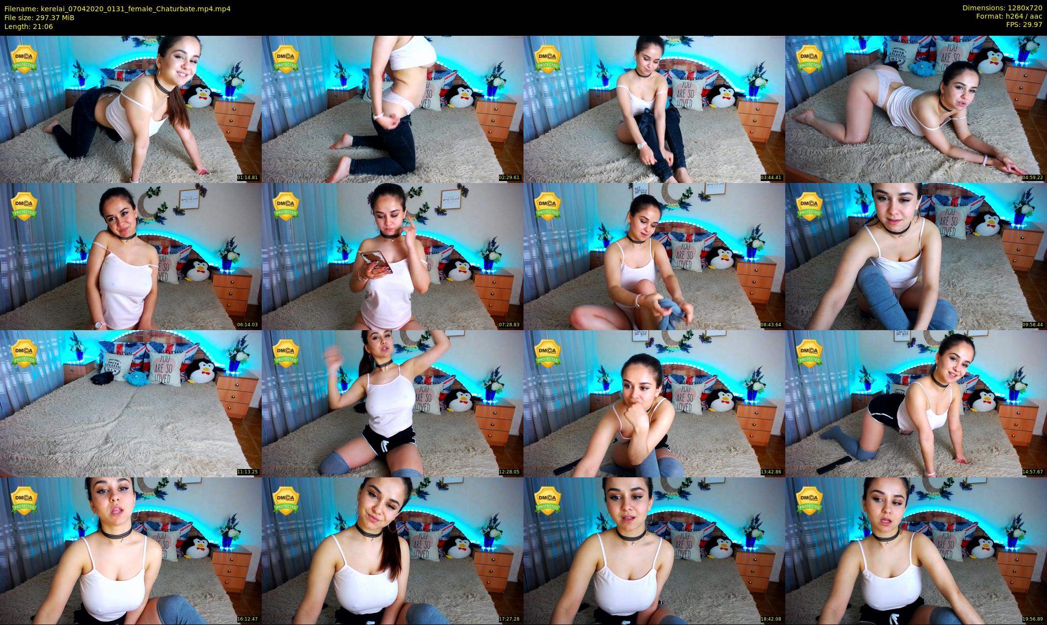 kerelai — 22 minute Chaturbate female cam show recording, 720p, Apr 7, 2020