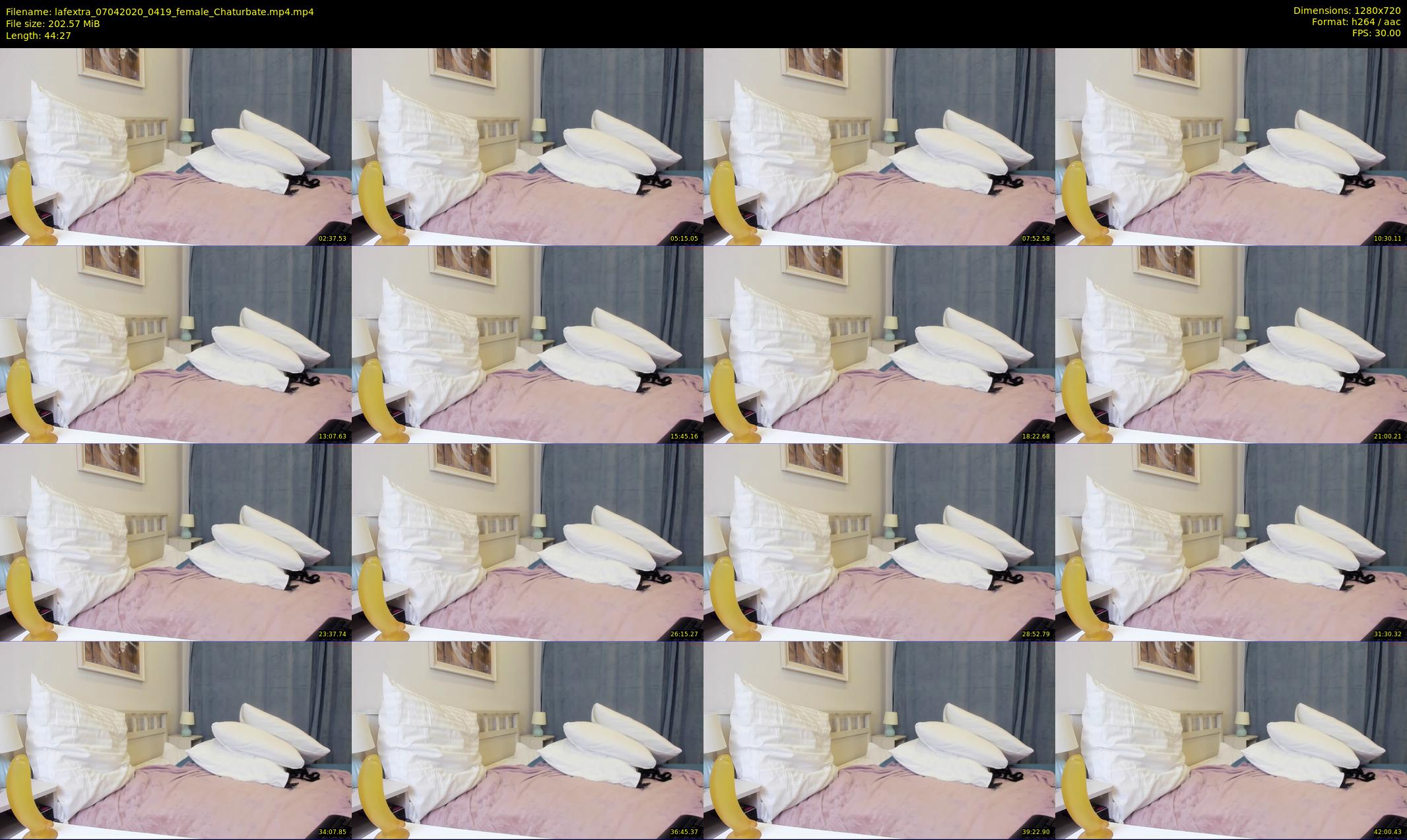 lafextra — 45 minute Chaturbate female cam show recording, 720p, Apr 7, 2020