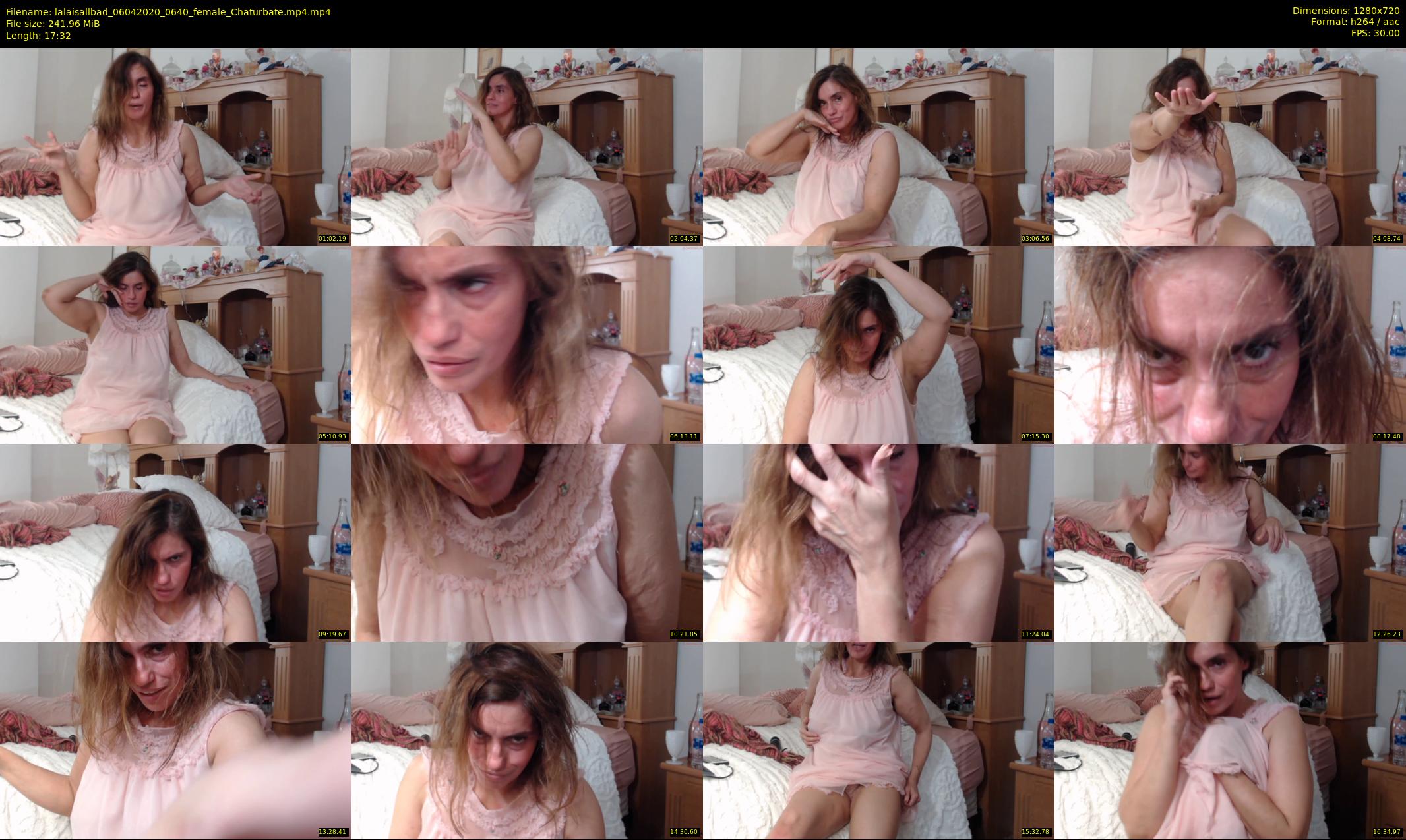lalaisallbad — 18 minute Chaturbate female cam show recording, 720p, Apr 6, 2020