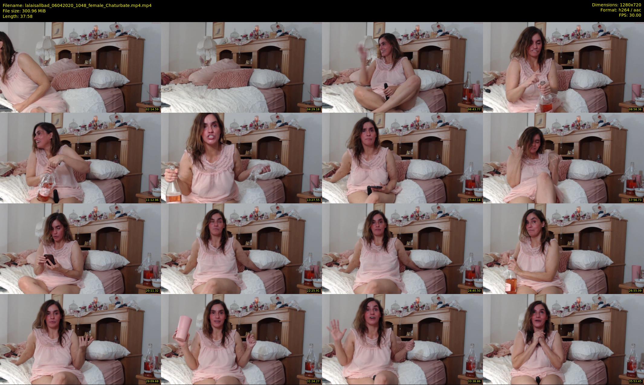 lalaisallbad — 38 minute Chaturbate female cam show recording, 720p, Apr 6, 2020