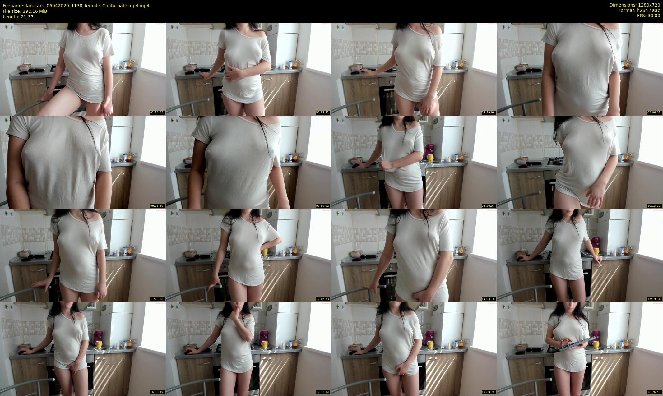 laracara — 22 minute Chaturbate female cam show recording, 720p, Apr 6, 2020