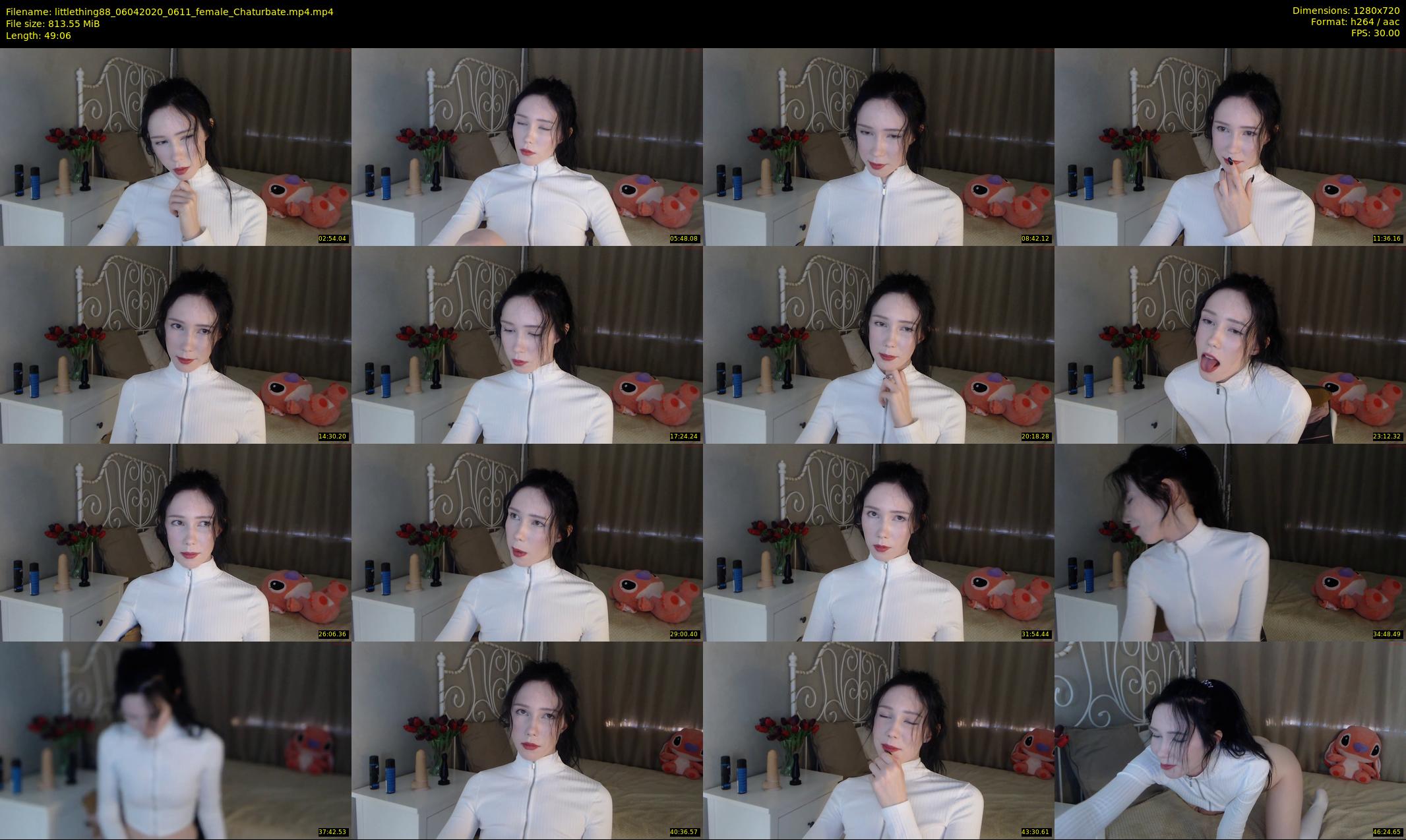 littlething88 — 50 minute Chaturbate female cam show recording, 720p, Apr 6, 2020