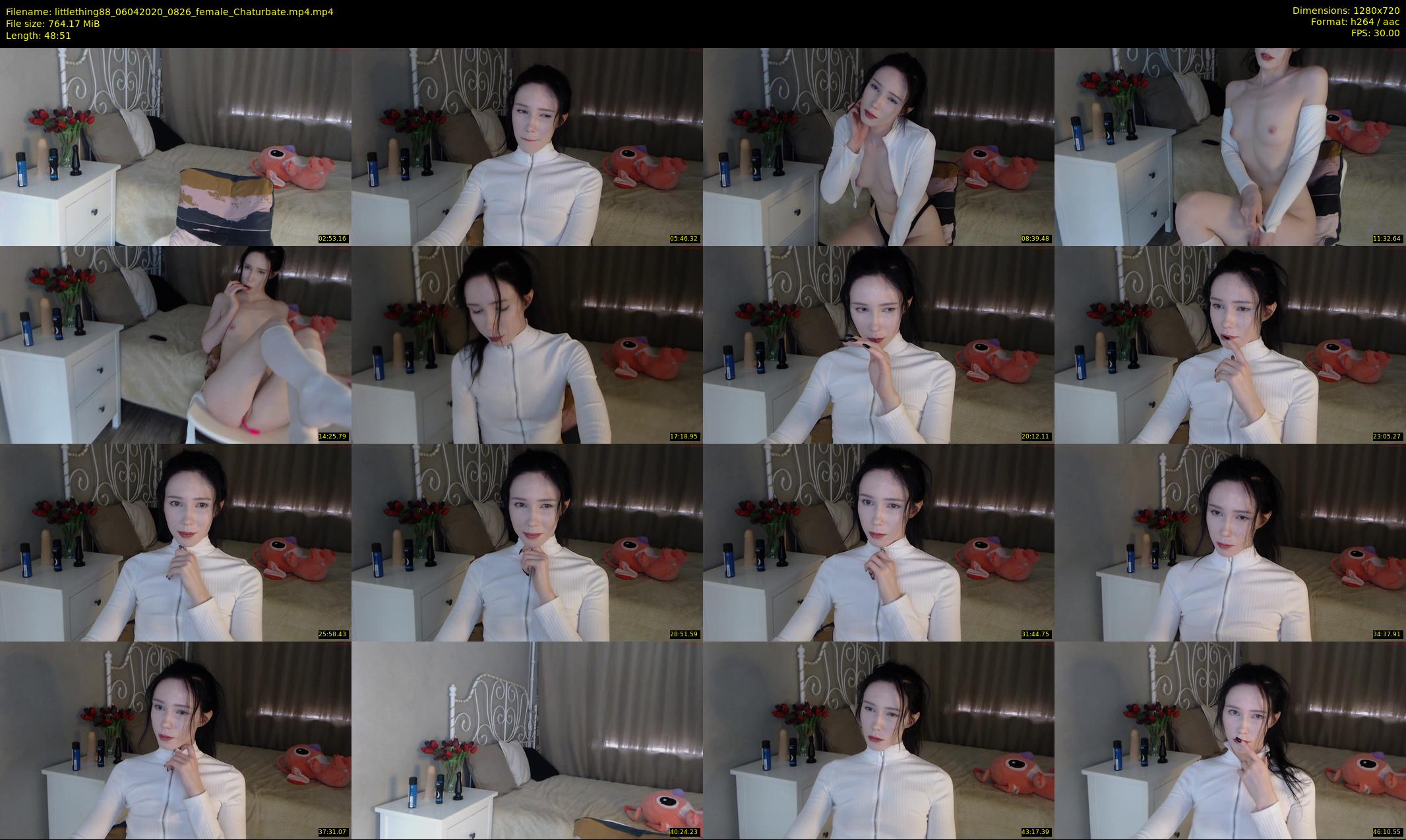 littlething88 — 49 minute Chaturbate female cam show recording, 720p, Apr 6, 2020