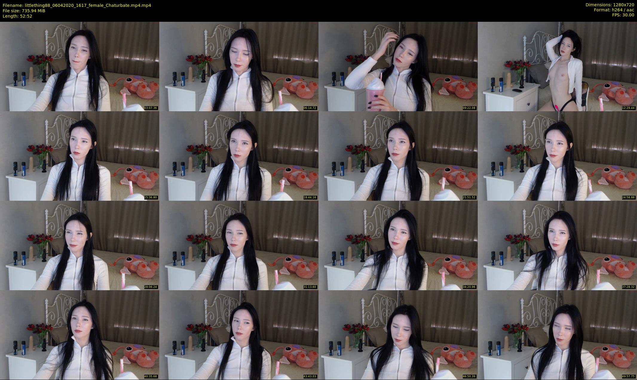 littlething88 — 53 minute Chaturbate female cam show recording, 720p, Apr 6, 2020