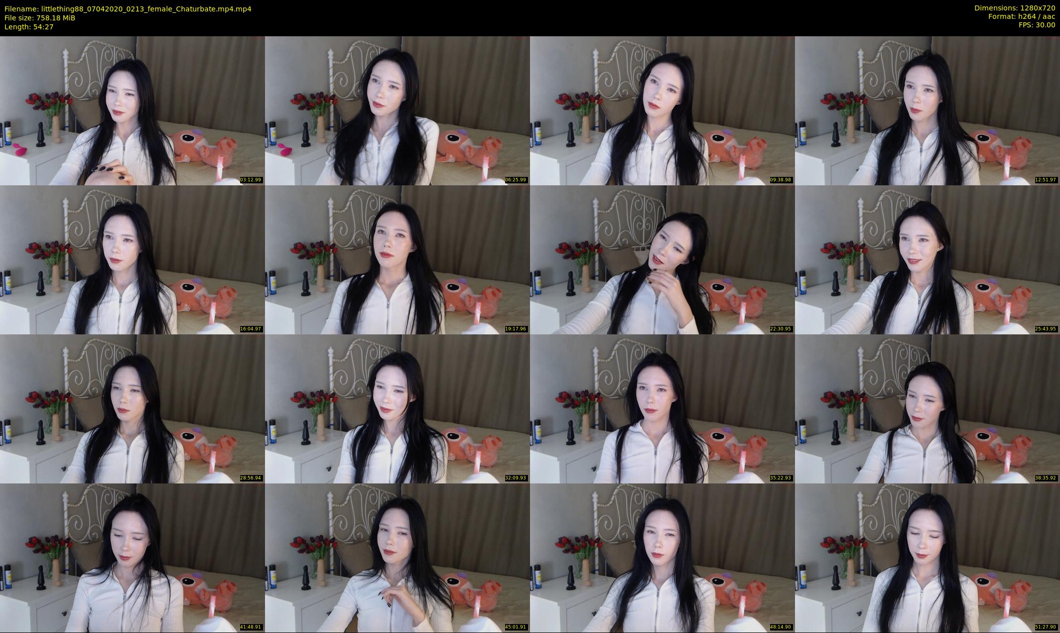littlething88 — 55 minute Chaturbate female cam show recording, 720p, Apr 7, 2020