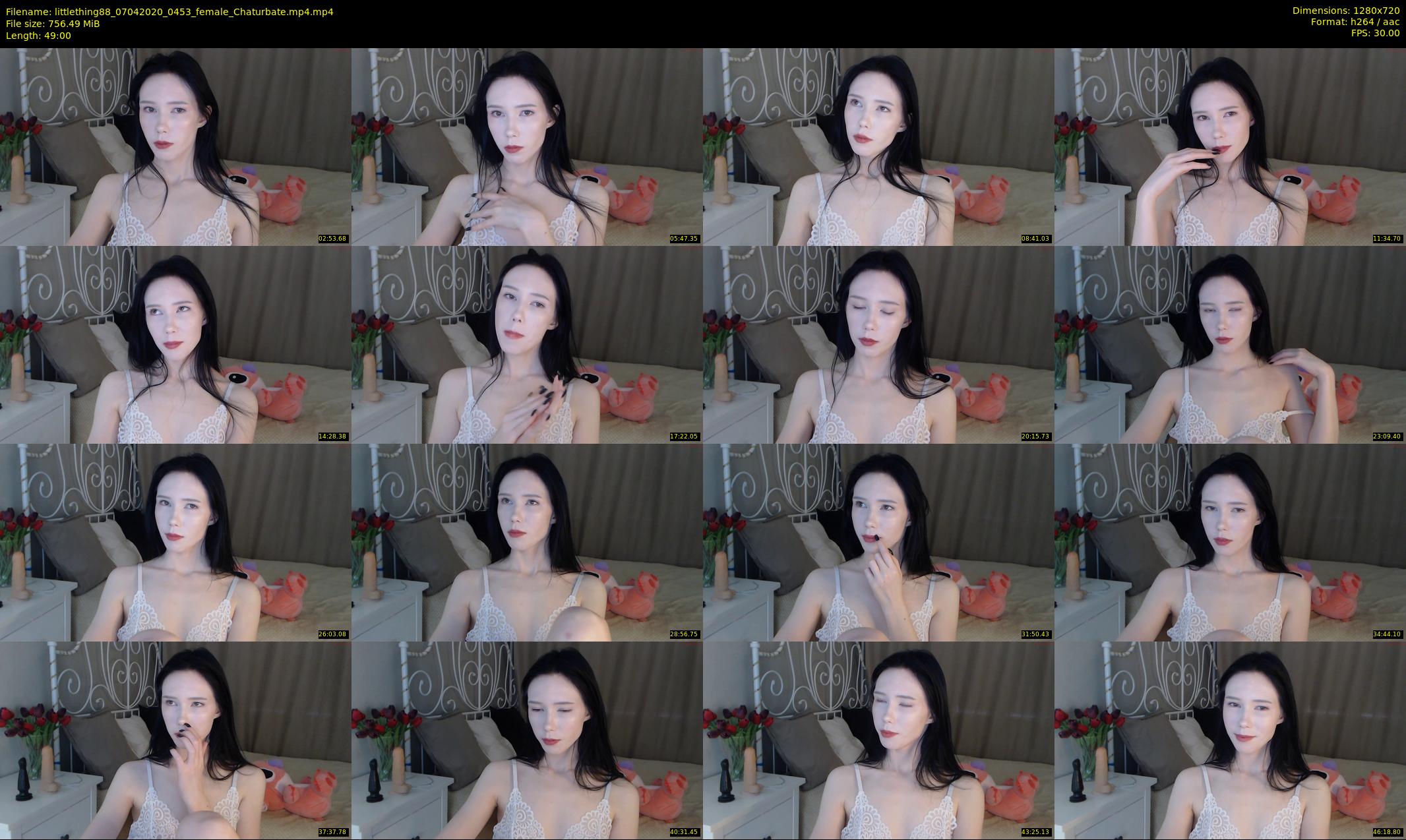 littlething88 — 49 minute Chaturbate female cam show recording, 720p, Apr 7, 2020