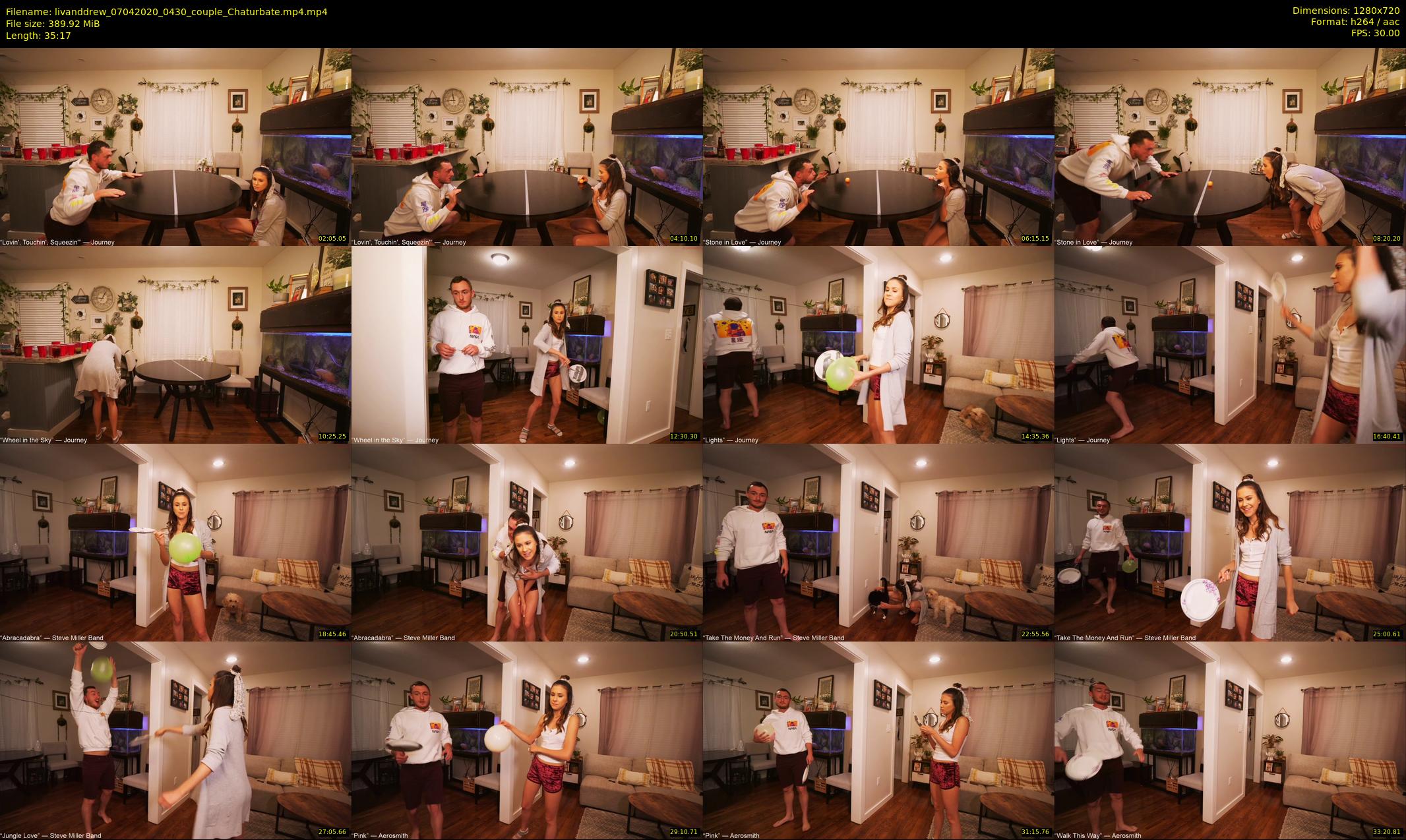 livanddrew — 36 minute Chaturbate couple cam show recording, 720p, Apr 7, 2020