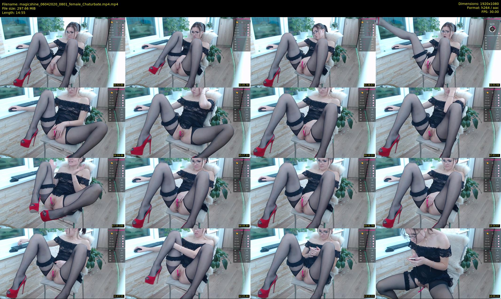 magicshine — 15 minute Chaturbate female cam show recording, 1080p, Apr 6, 2020