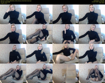 mallinia — 41 minute Chaturbate female cam show recording, 720p, Apr 6, 2020