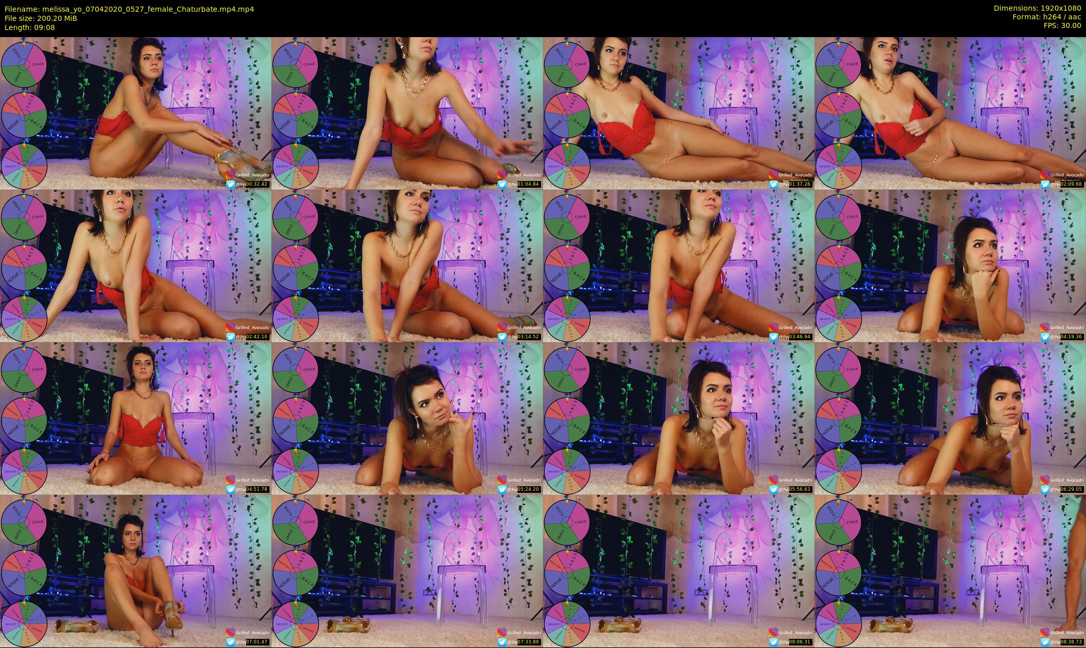 melissa_yo — 10 minute Chaturbate female cam show recording, 1080p, Apr 7, 2020