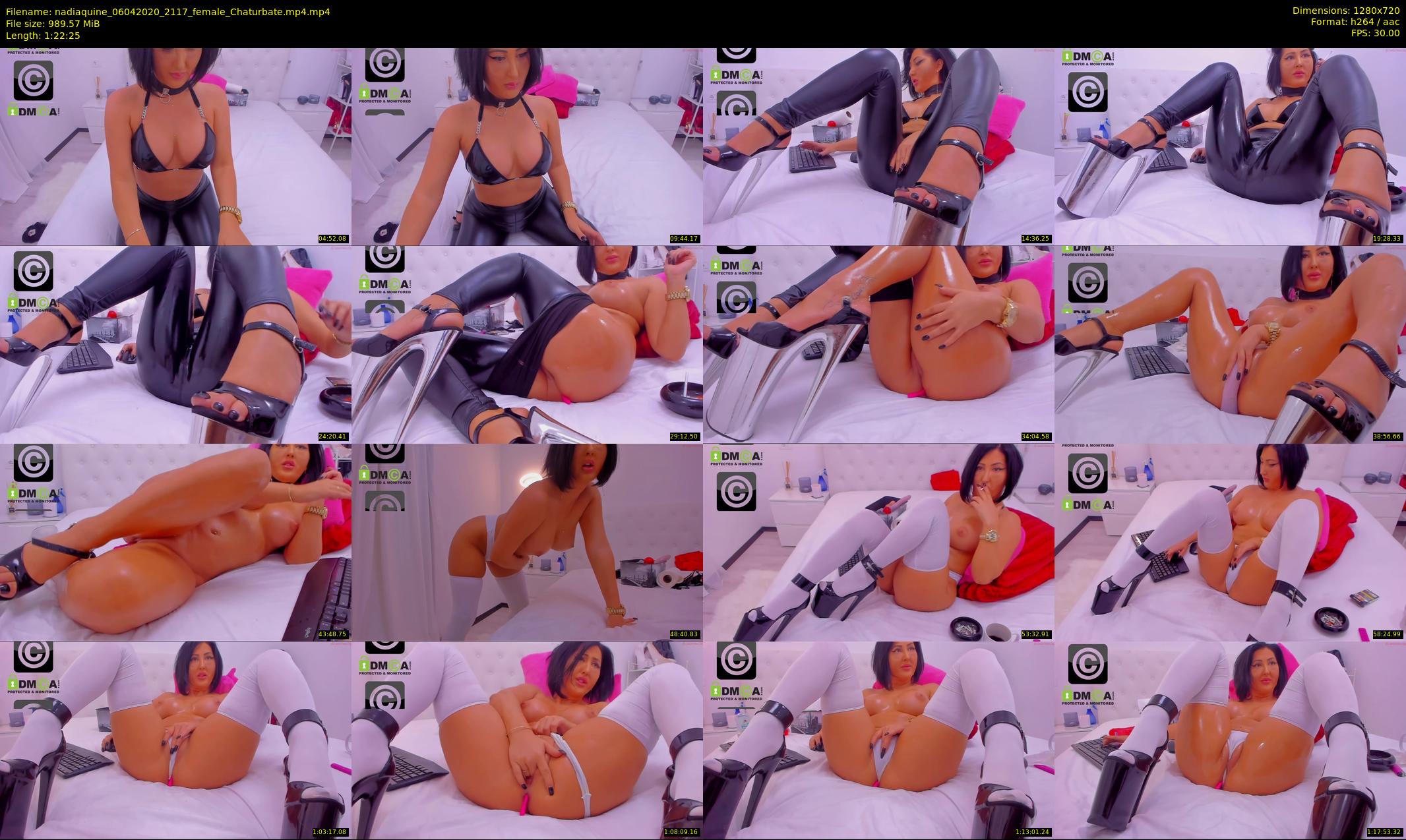 nadiaquine — 83 minute Chaturbate female cam show recording, 720p, Apr 6, 2020
