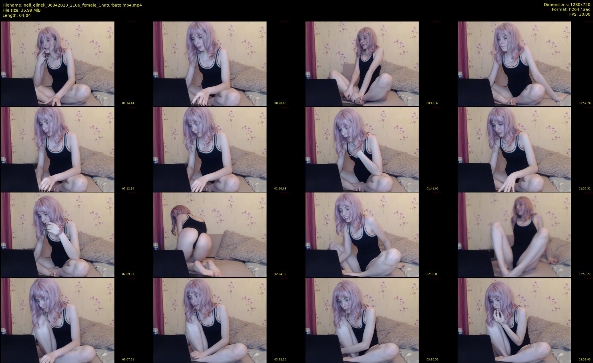 neli_elinek — 5 minute Chaturbate female cam show recording, 720p, Apr 6, 2020