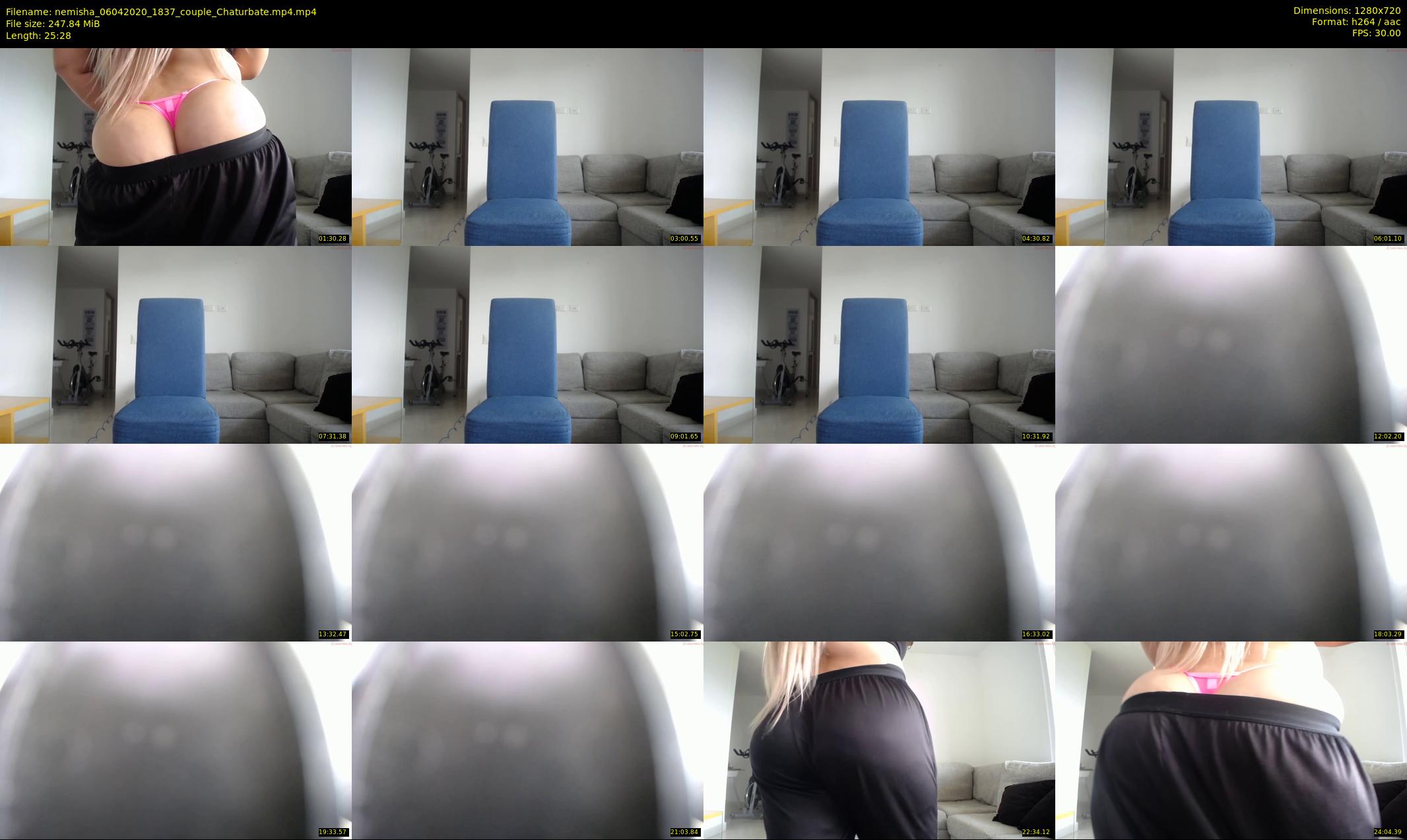 nemisha — 26 minute Chaturbate female cam show recording, 720p, Apr 6, 2020