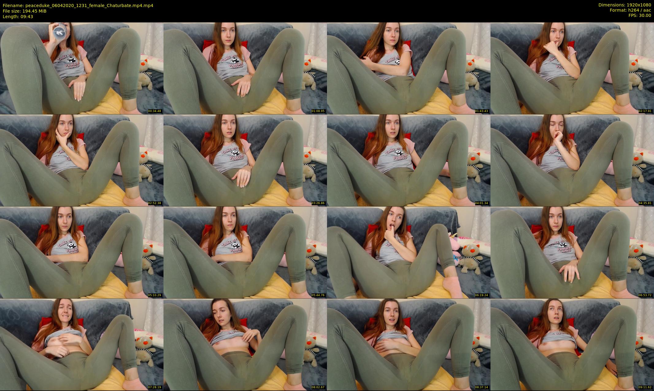 peaceduke — 10 minute Chaturbate female cam show recording, 1080p, Apr 6, 2020