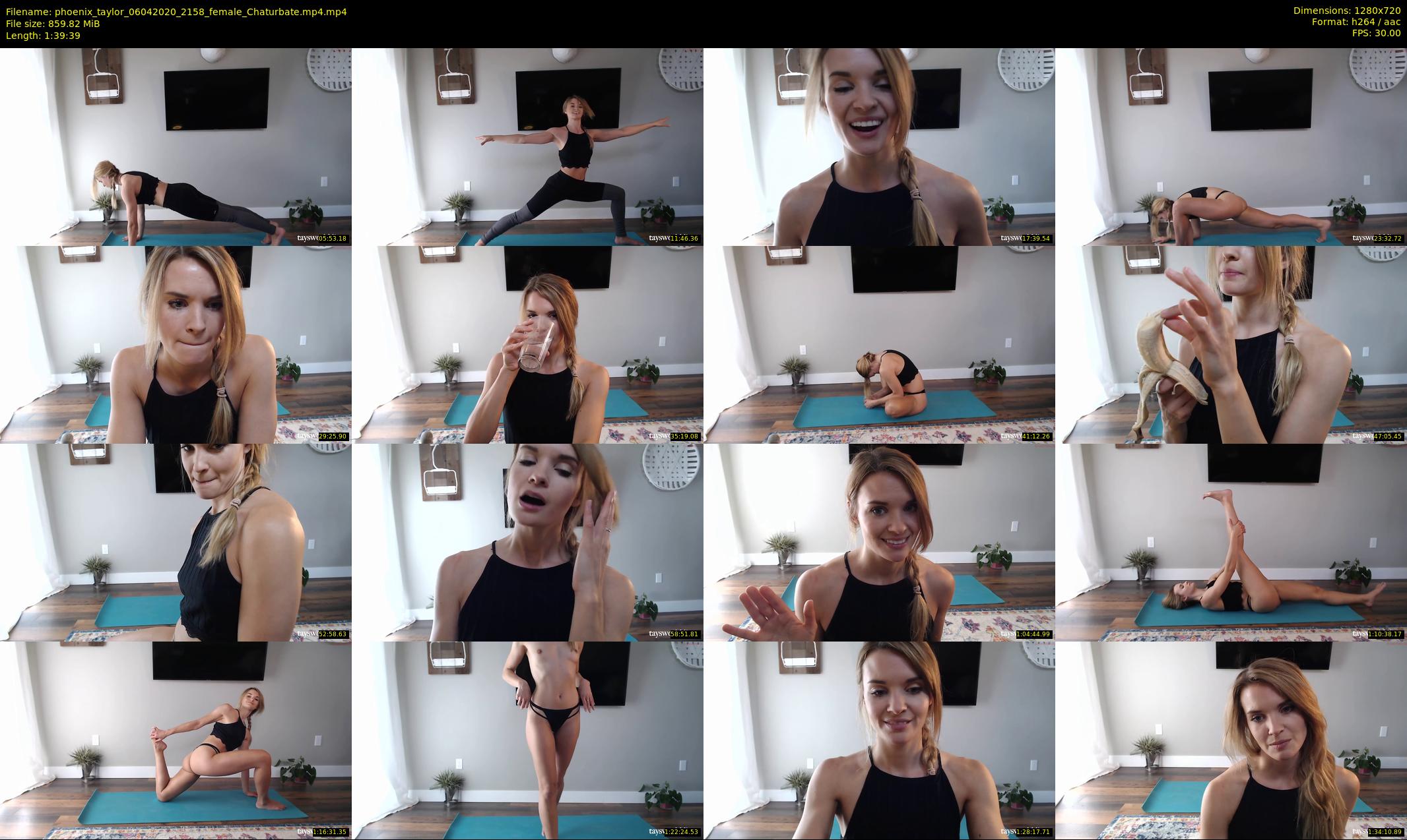 phoenix_taylor — 100 minute Chaturbate female cam show recording, 720p, Apr 6, 2020