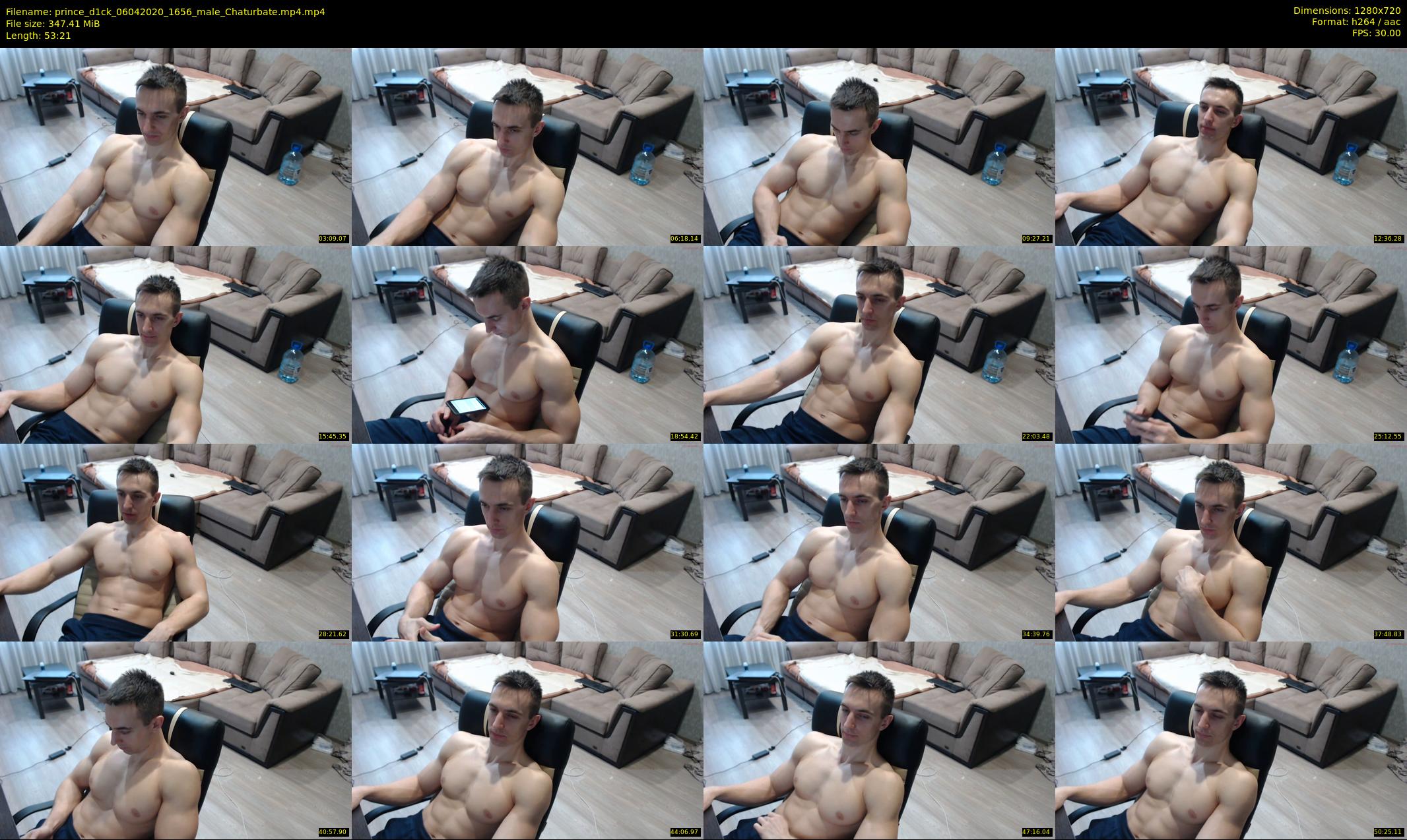 prince_d1ck — 54 minute Chaturbate male cam show recording, 720p, Apr 6, 2020