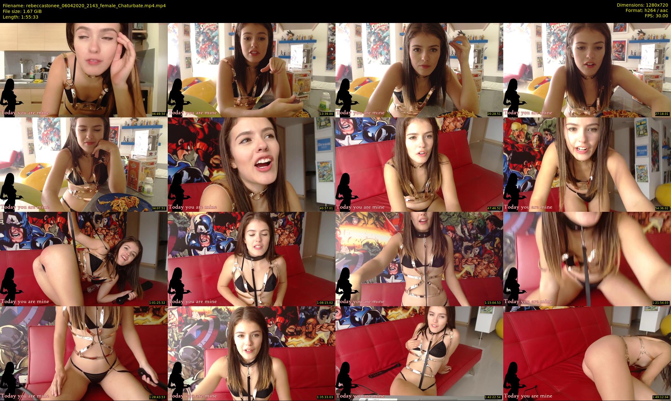 rebeccastonee — 116 minute Chaturbate female cam show recording, 720p, Apr 6, 2020