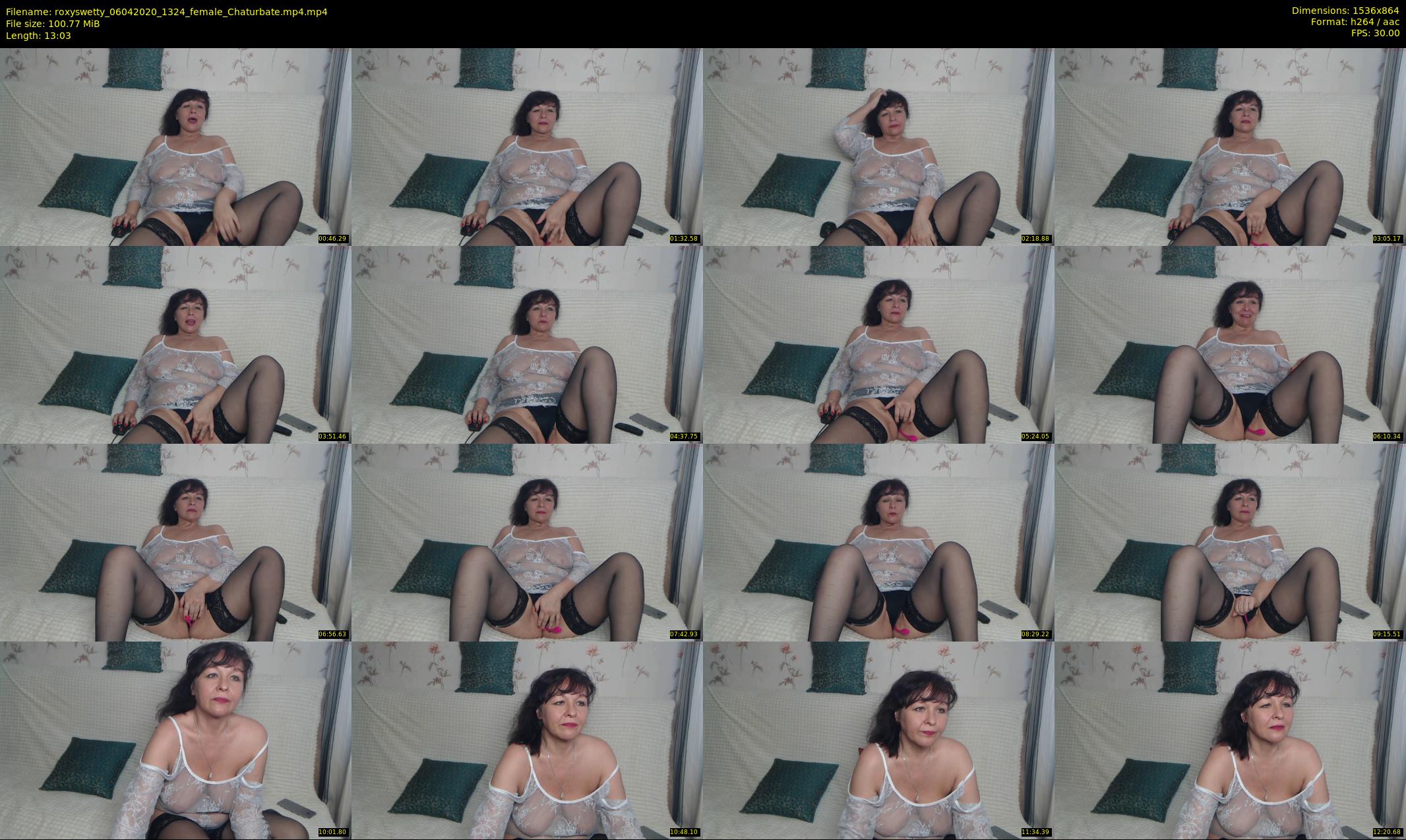 roxyswetty — 14 minute Chaturbate female cam show recording, 720p, Apr 6, 2020