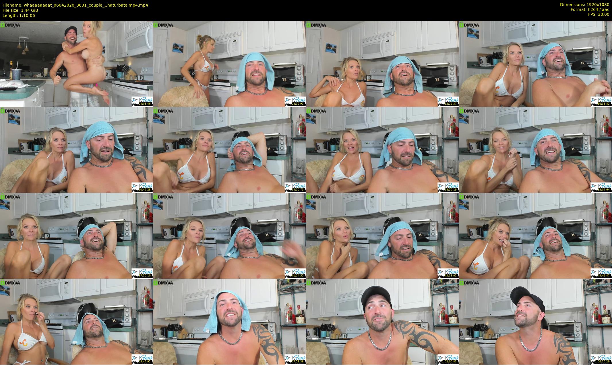 whaaaaaaaat — 71 minute Chaturbate couple cam show recording, 1080p, Apr 6, 2020