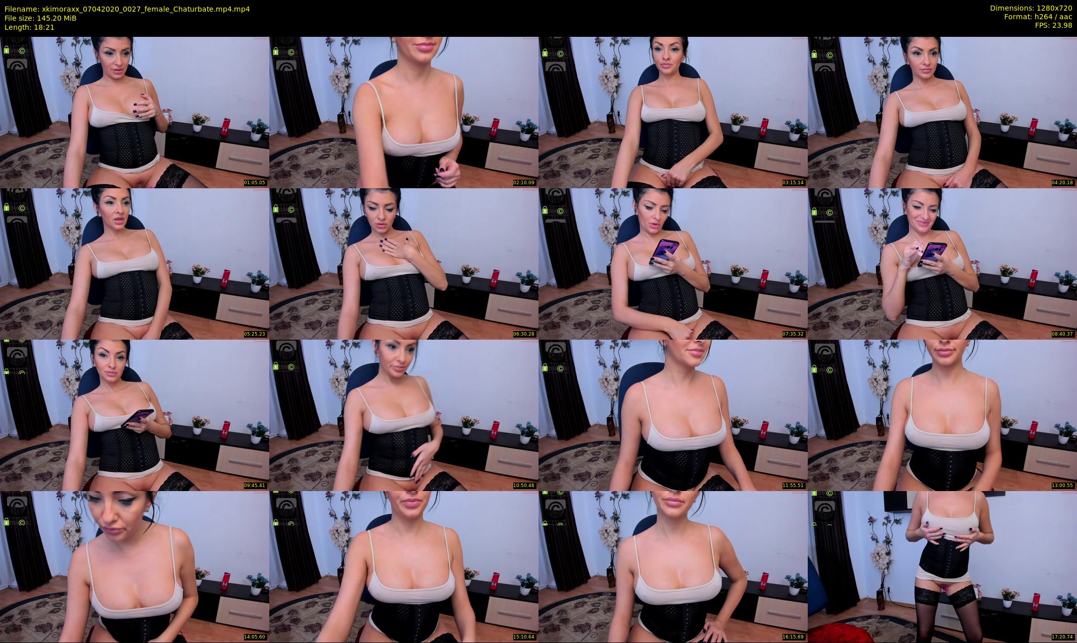 xkimoraxx — 19 minute Chaturbate female cam show recording, 720p, Apr 7, 2020