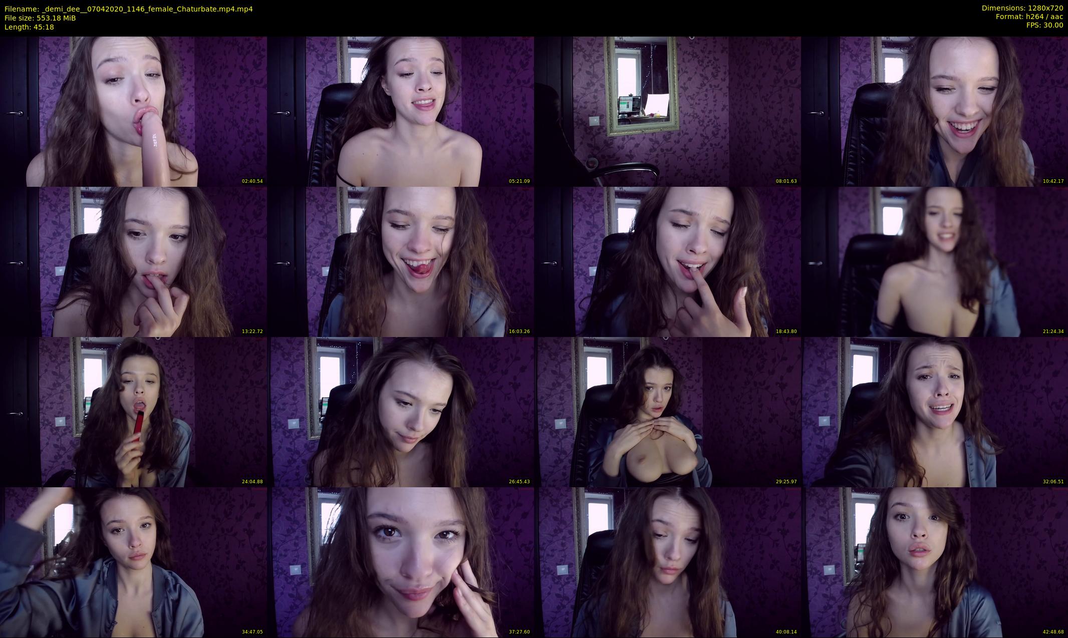 _demi_dee_ — 46 minute Chaturbate female cam show recording, 720p, Apr 7, 2020