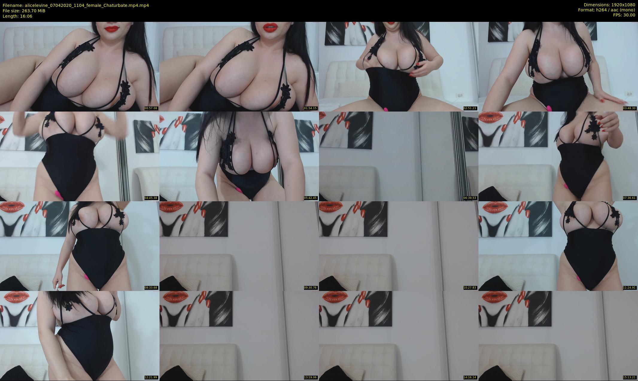 alicelevine — 17 minute Chaturbate female cam show recording, 1080p, Apr 7, 2020