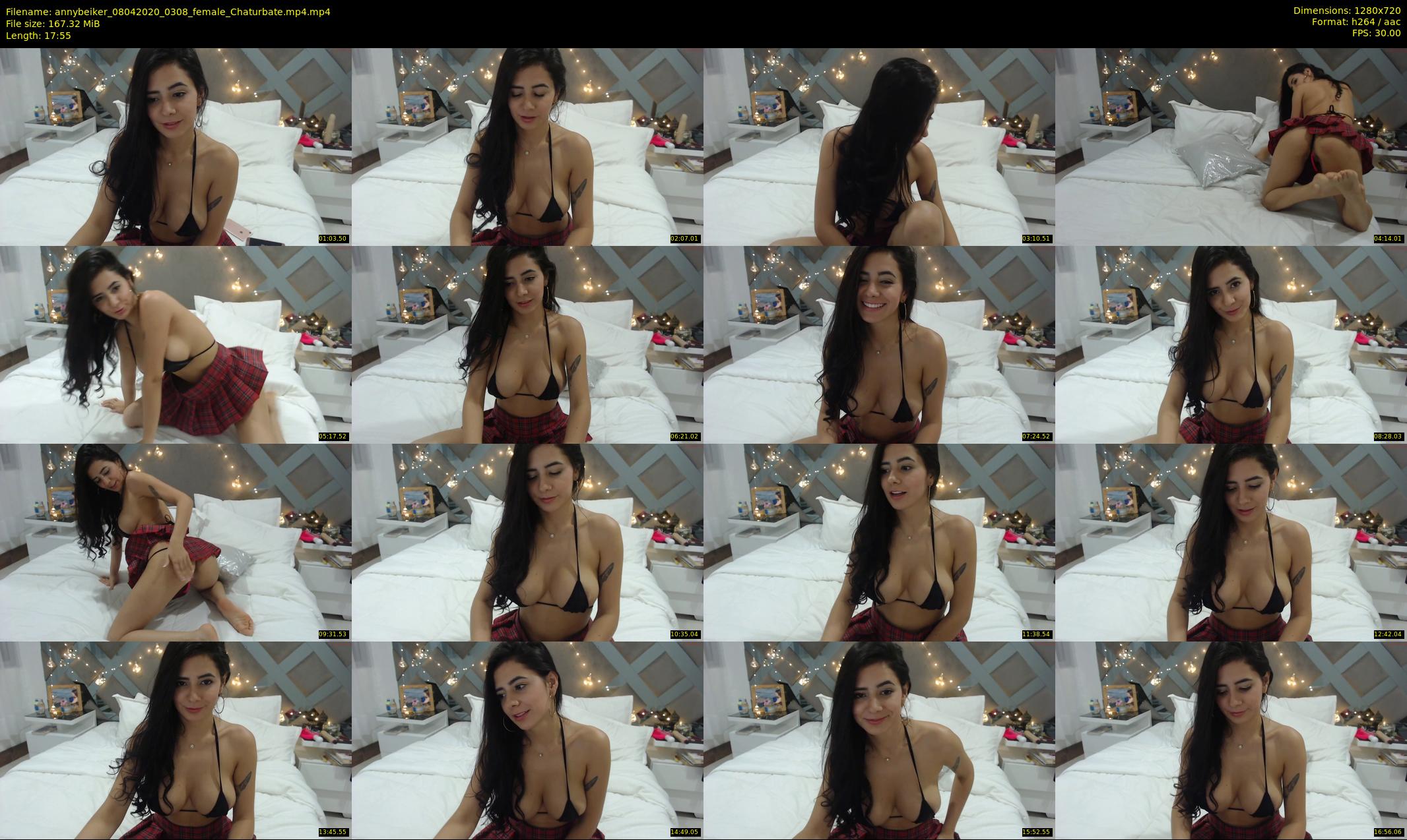 annybeiker — 18 minute Chaturbate female cam show recording, 720p, Apr 8, 2020