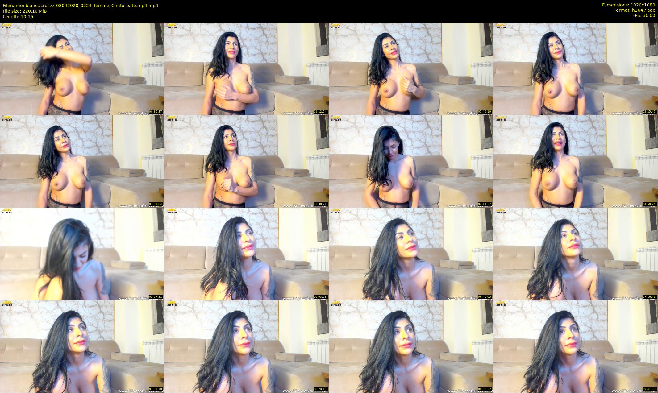 biancacruzzz — 11 minute Chaturbate female cam show recording, 1080p, Apr 8, 2020