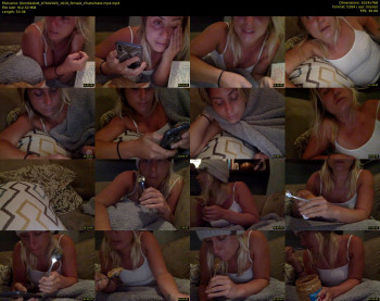 blondieslutt — 54 minute Chaturbate female cam show recording, 720p, Apr 7, 2020