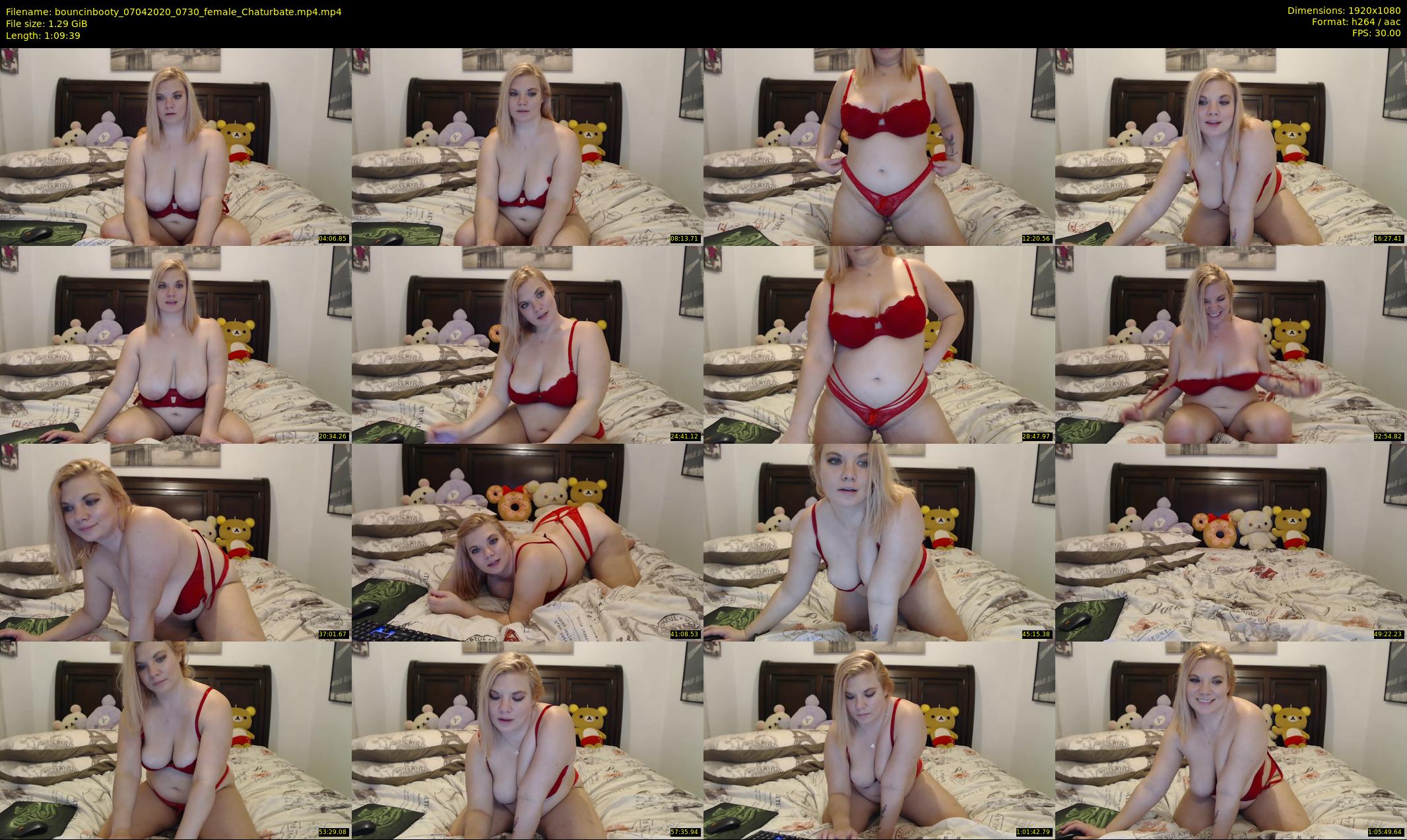 bouncinbooty — 70 minute Chaturbate female cam show recording, 1080p, Apr 7, 2020