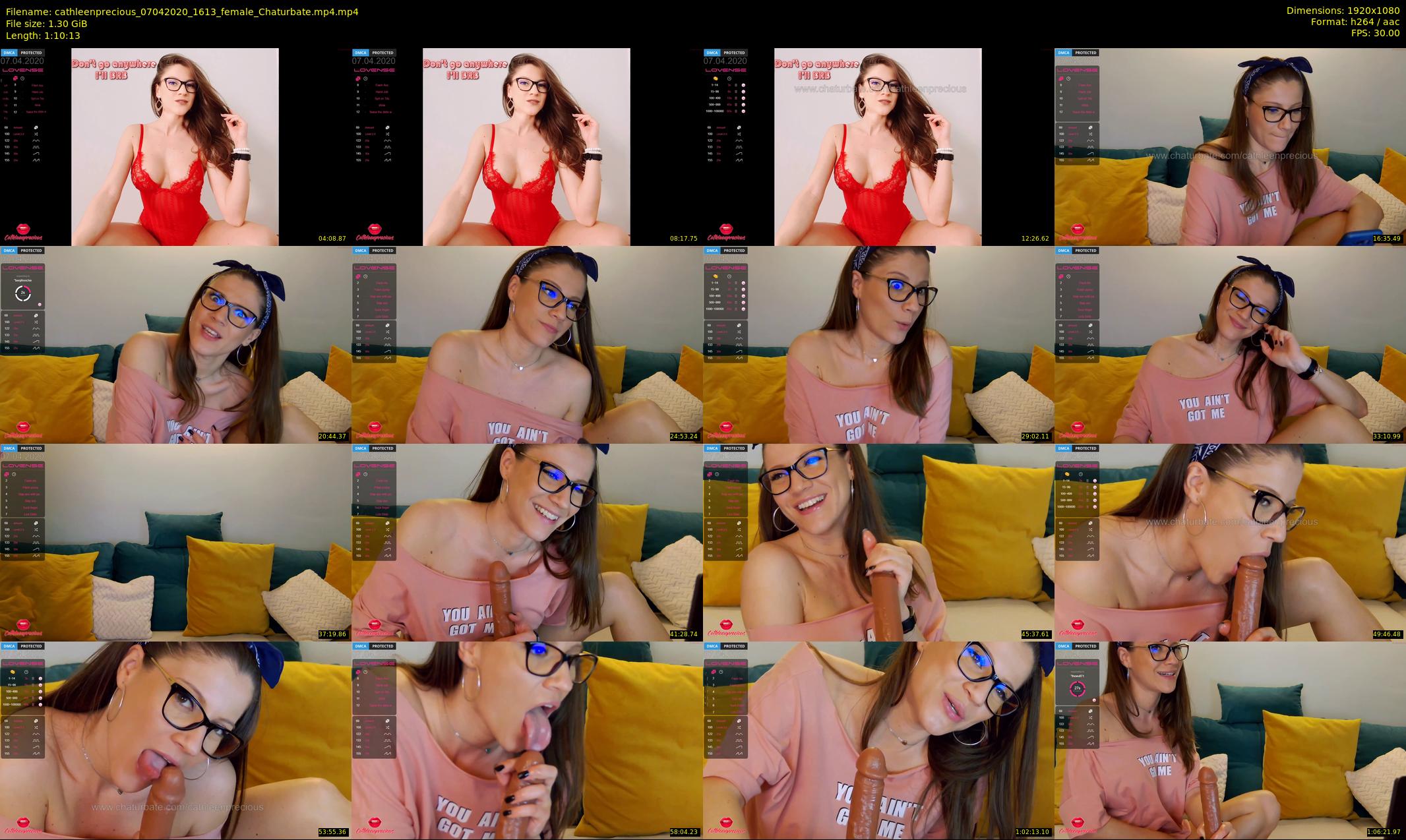 cathleenprecious — 71 minute Chaturbate female cam show recording, 1080p, Apr 7, 2020