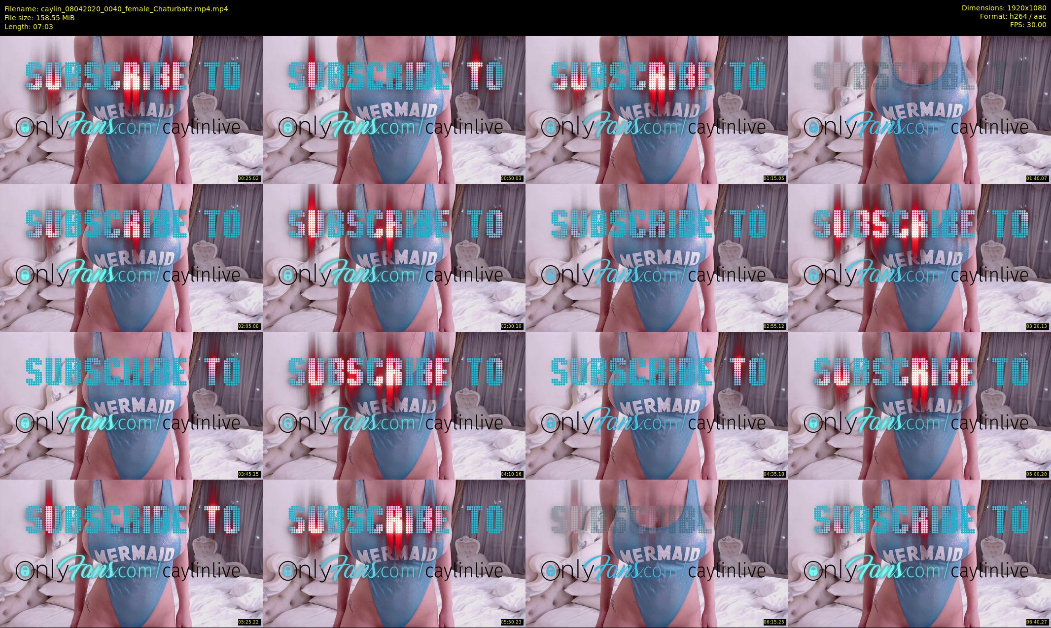 caylin — 8 minute Chaturbate female cam show recording, 1080p, Apr 8, 2020