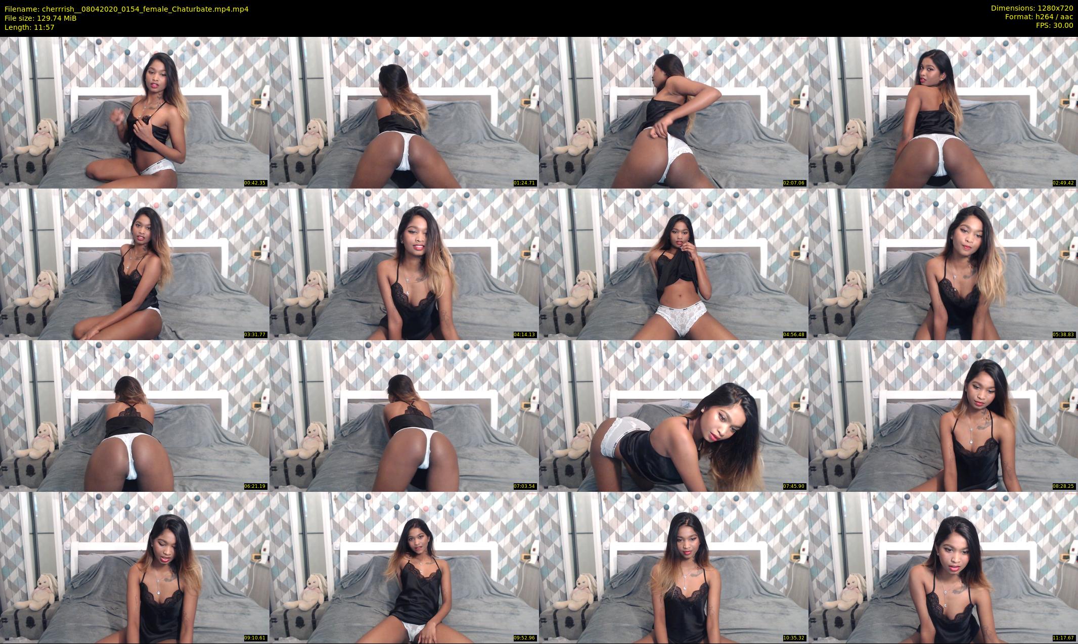 cherrrish_ — 12 minute Chaturbate female cam show recording, 720p, Apr 8, 2020
