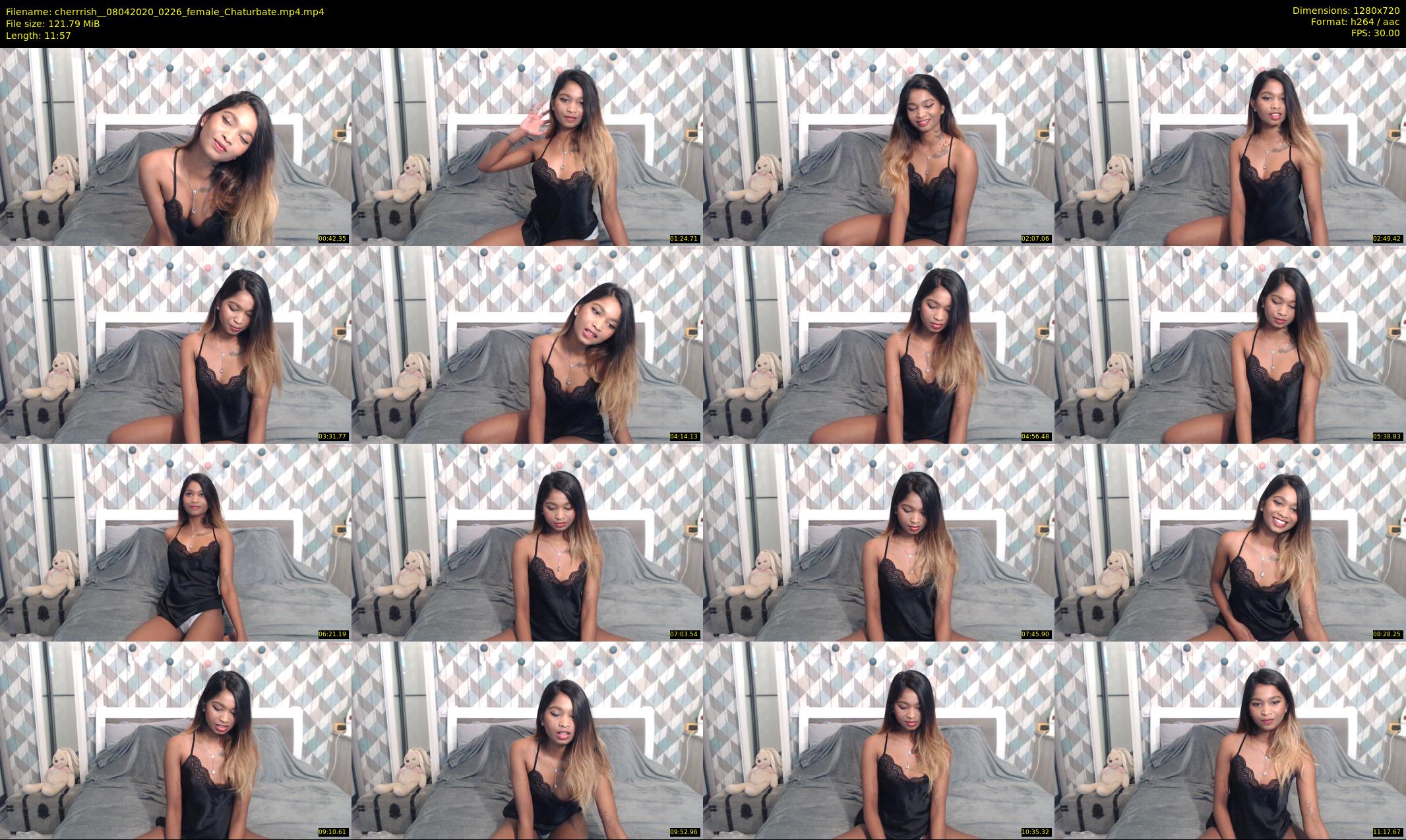cherrrish_ — 12 minute Chaturbate female cam show recording, 720p, Apr 8, 2020
