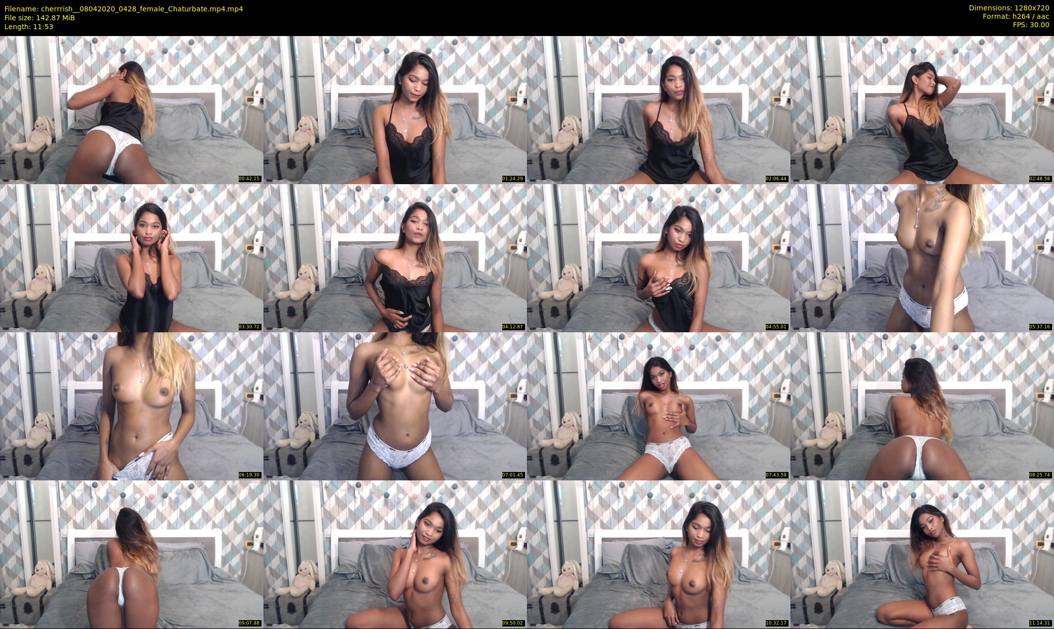 cherrrish_ — 12 minute Chaturbate female cam show recording, 720p, Apr 8, 2020