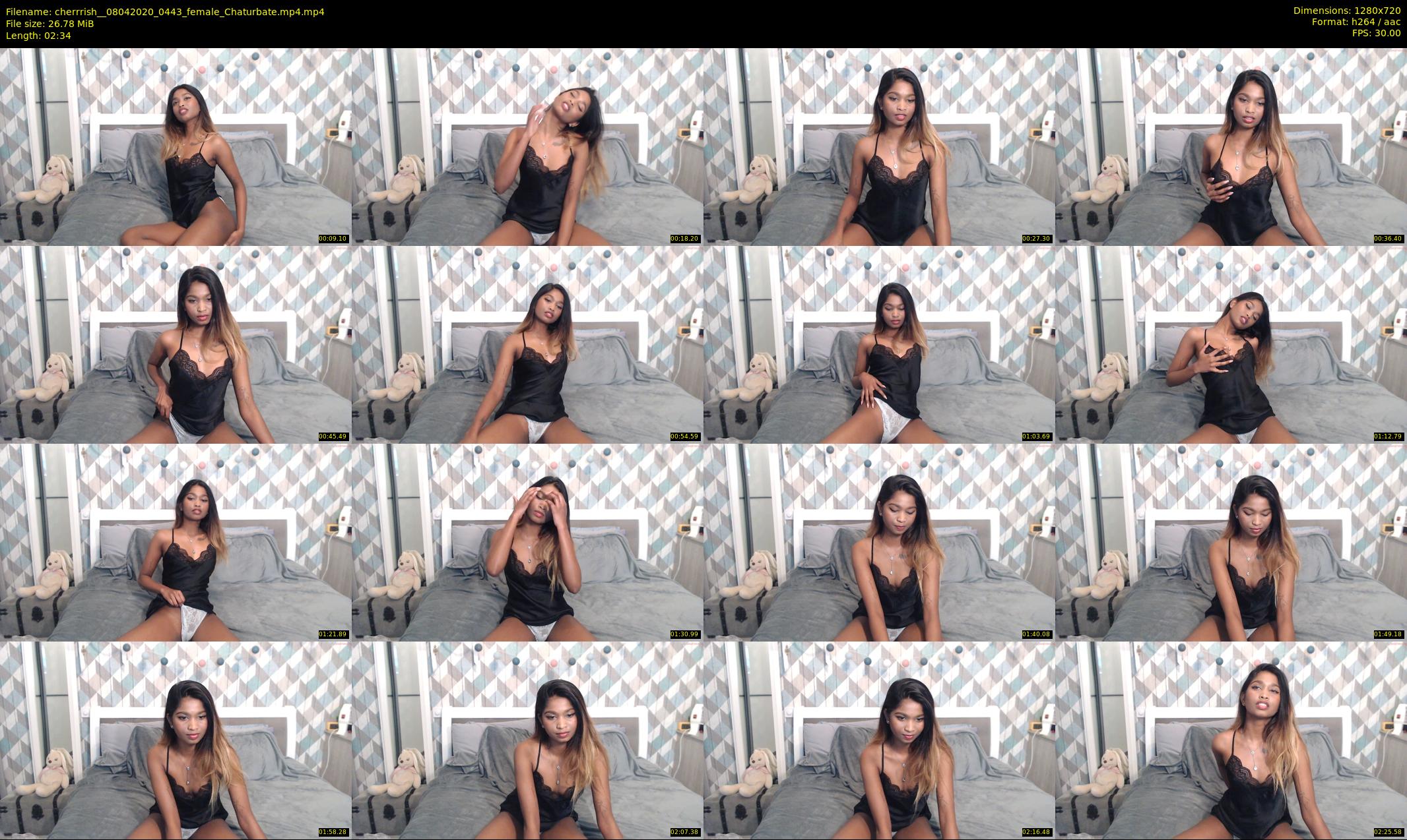 cherrrish_ — 3 minute Chaturbate female cam show recording, 720p, Apr 8, 2020