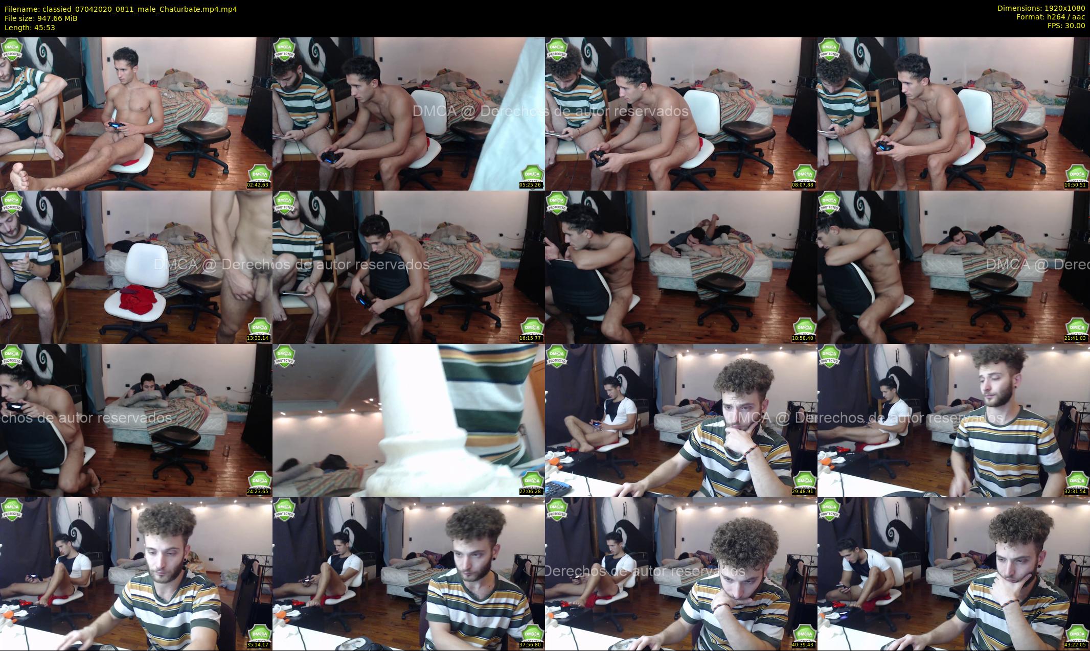 classied — 46 minute Chaturbate male cam show recording, 1080p, Apr 7, 2020