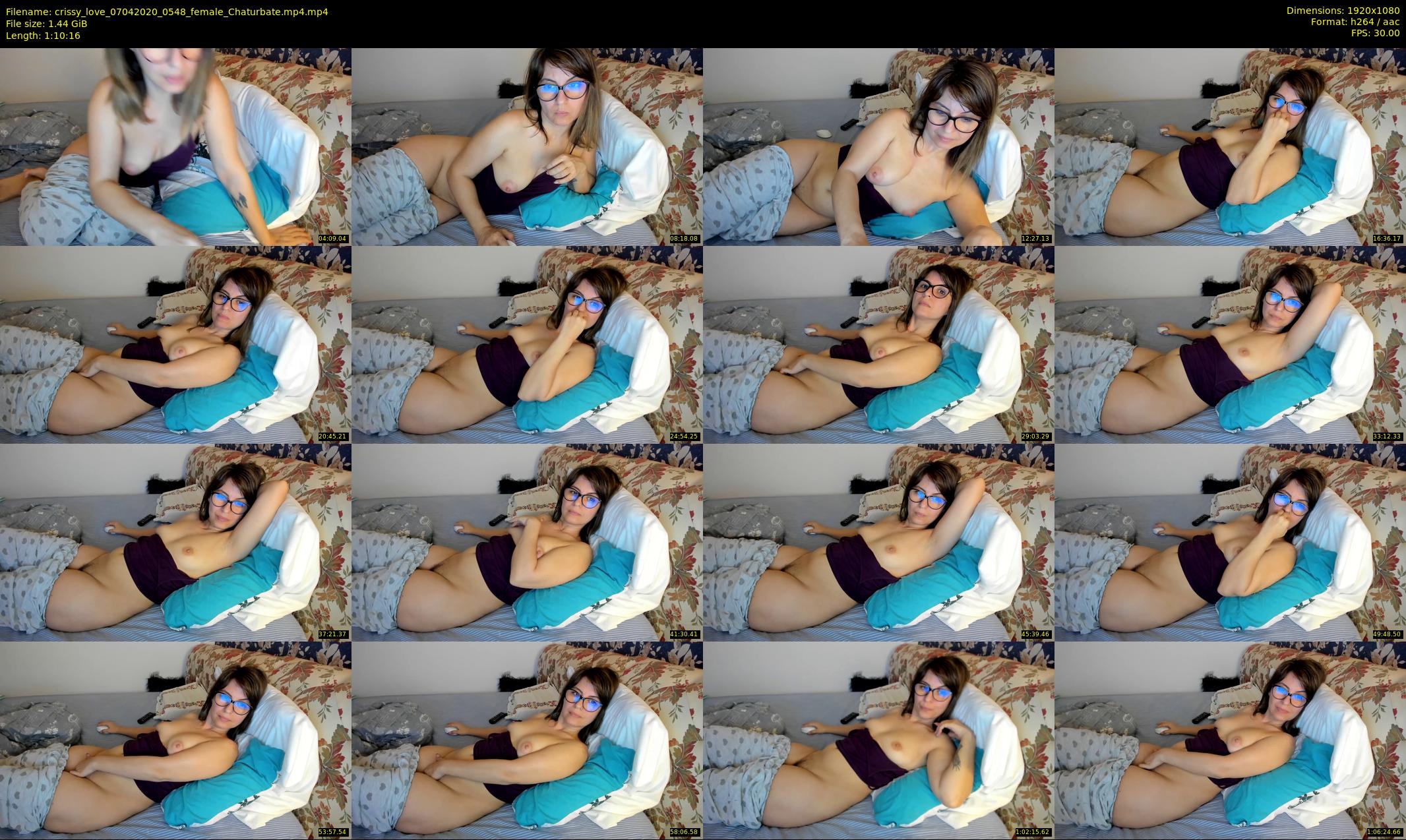crissy_love — 71 minute Chaturbate female cam show recording, 1080p, Apr 7, 2020