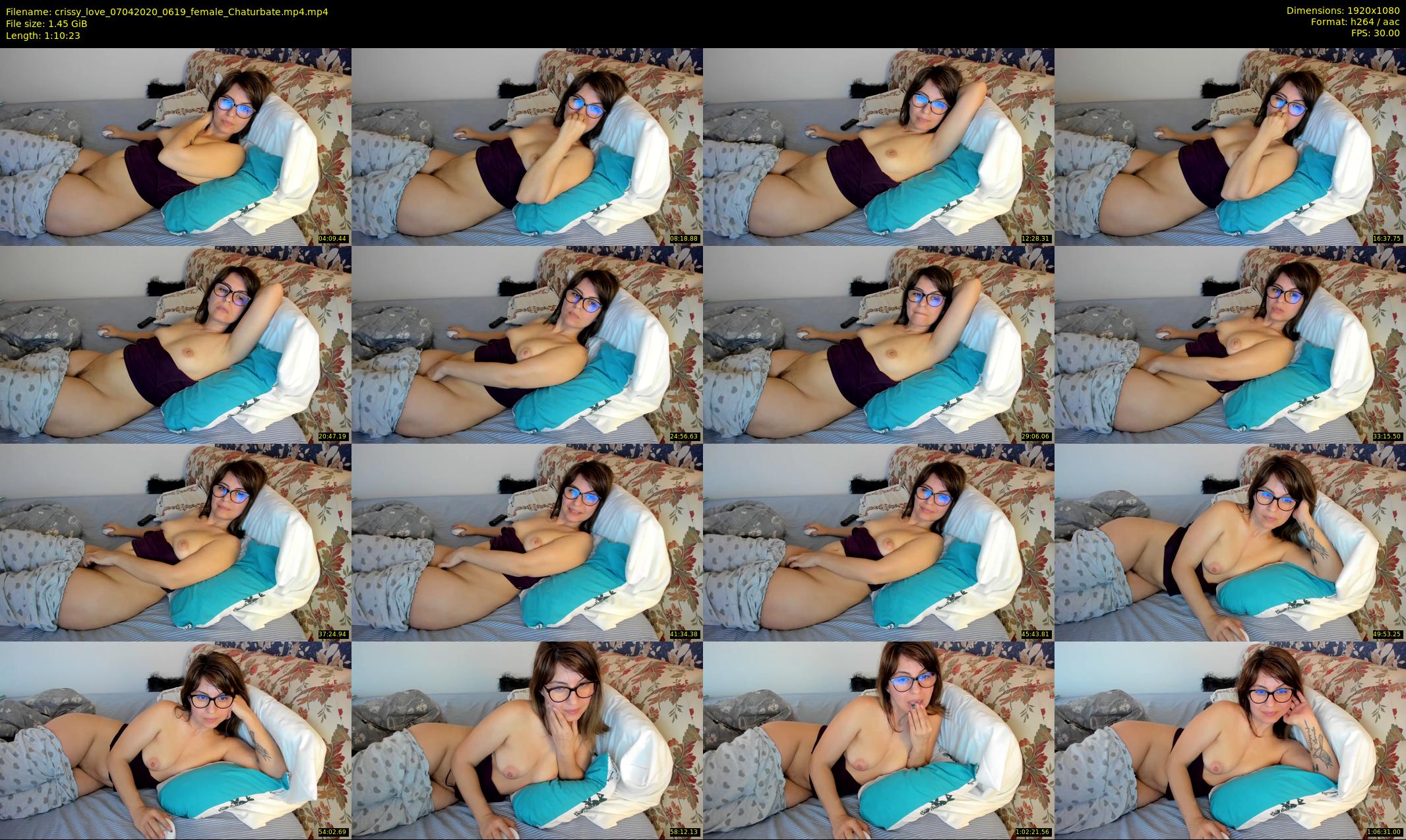 crissy_love — 71 minute Chaturbate female cam show recording, 1080p, Apr 7, 2020