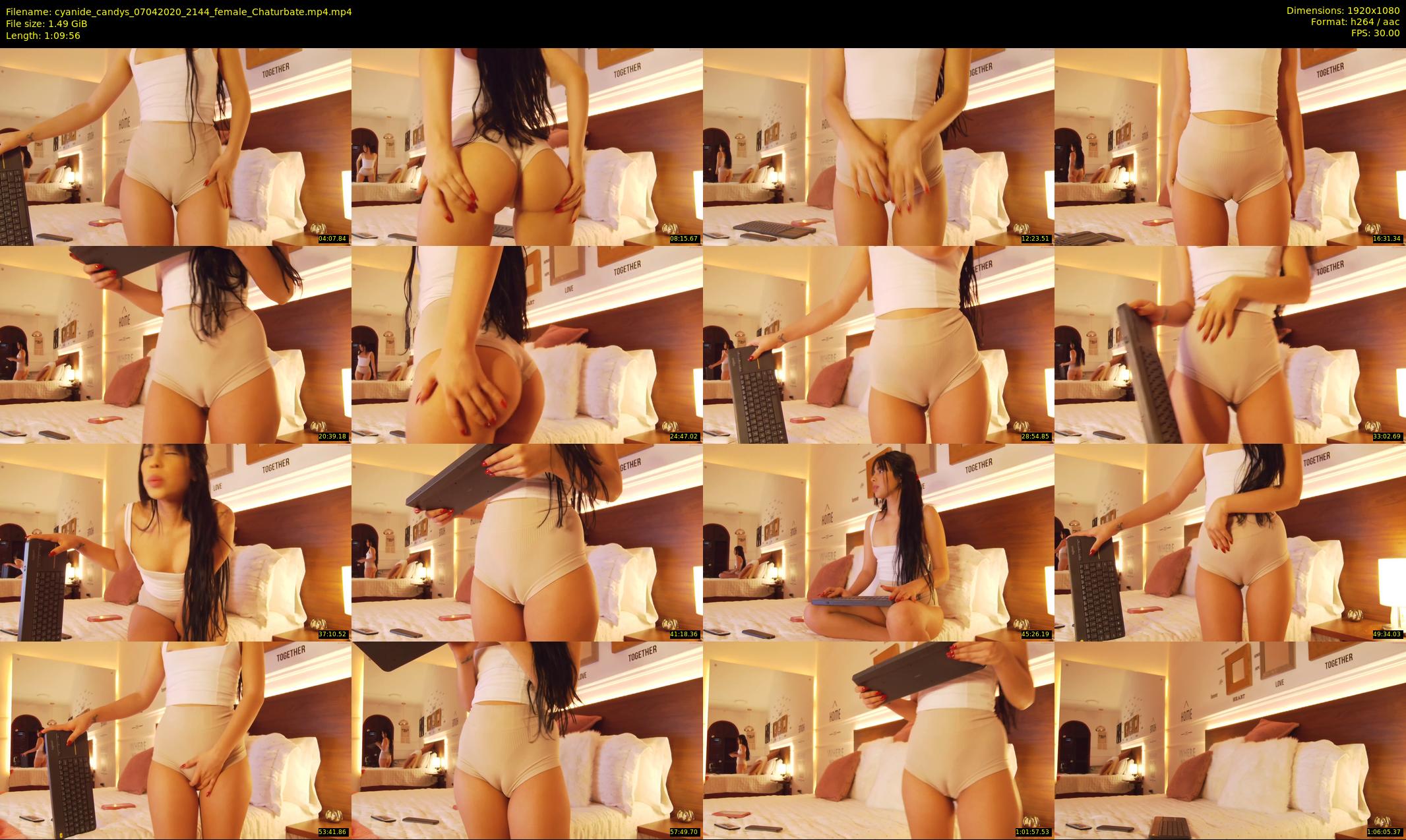 cyanide_candys — 70 minute Chaturbate female cam show recording, 1080p, Apr 7, 2020
