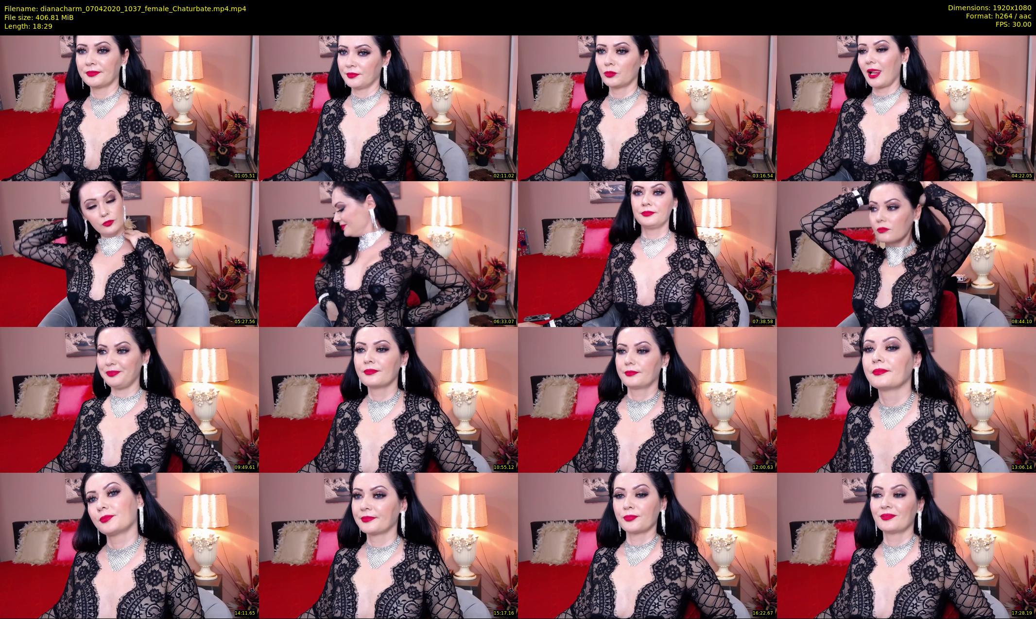 dianacharm — 19 minute Chaturbate female cam show recording, 1080p, Apr 7, 2020