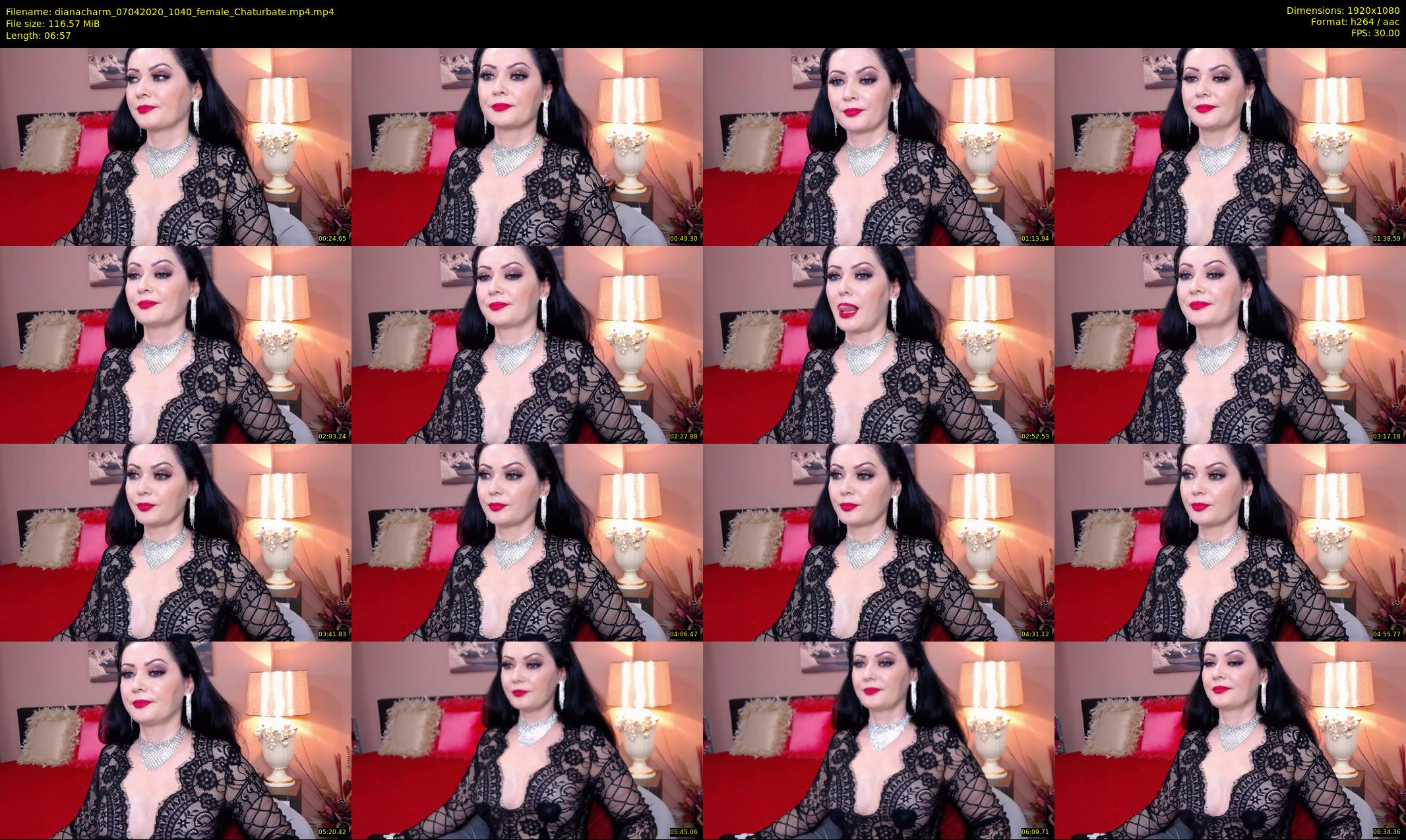 dianacharm — 7 minute Chaturbate female cam show recording, 1080p, Apr 7, 2020