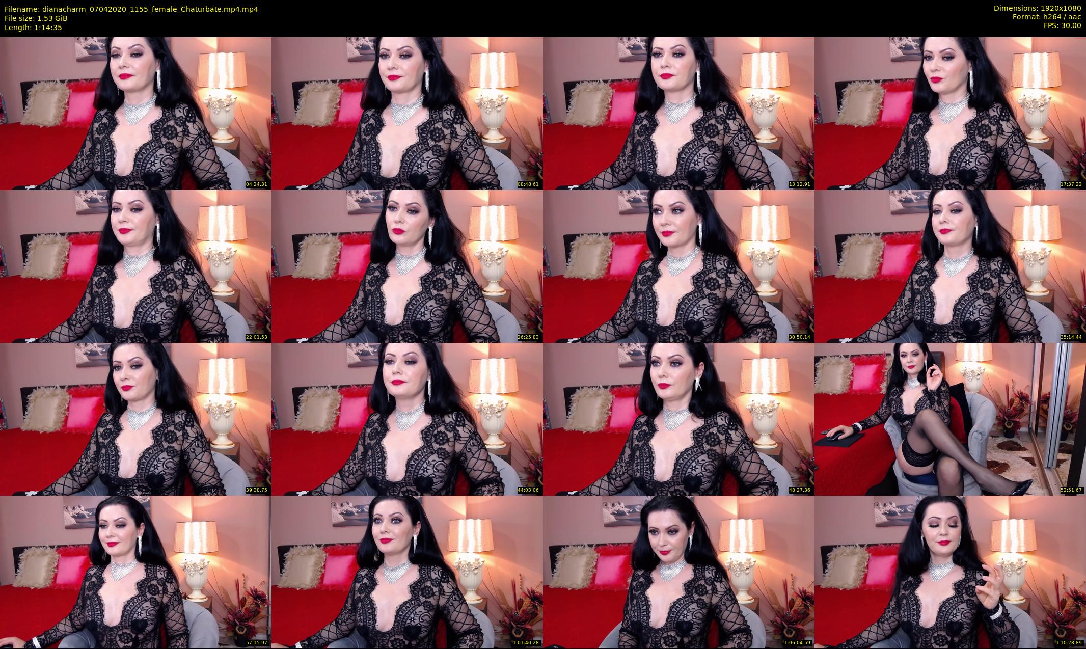 dianacharm — 75 minute Chaturbate female cam show recording, 1080p, Apr 7, 2020