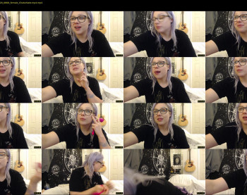 doomednympho — 6 minute Chaturbate female cam show recording, 720p, Apr 7, 2020