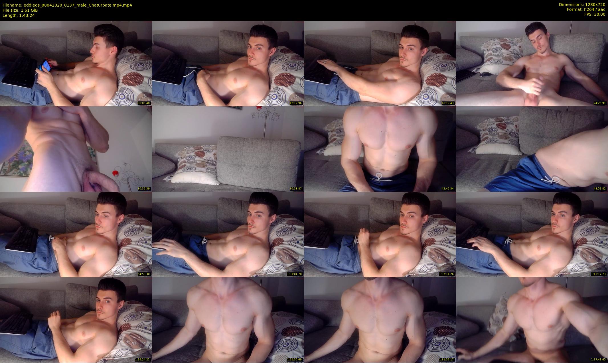 eddieds — 104 minute Chaturbate male cam show recording, 720p, Apr 8, 2020